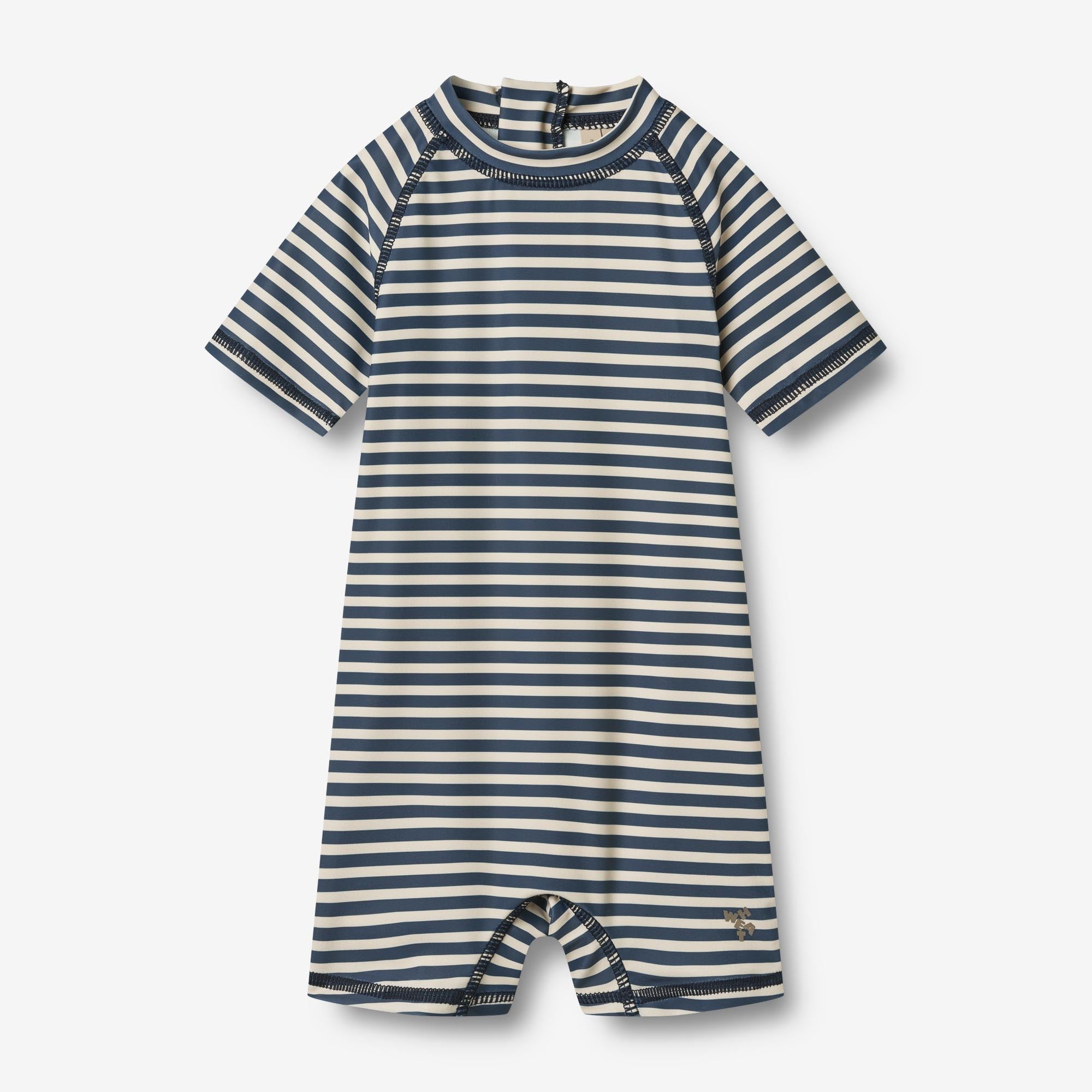 wheat-cas-baby-badeanzug-blue-stripe-uv-40-kurzarm image 1