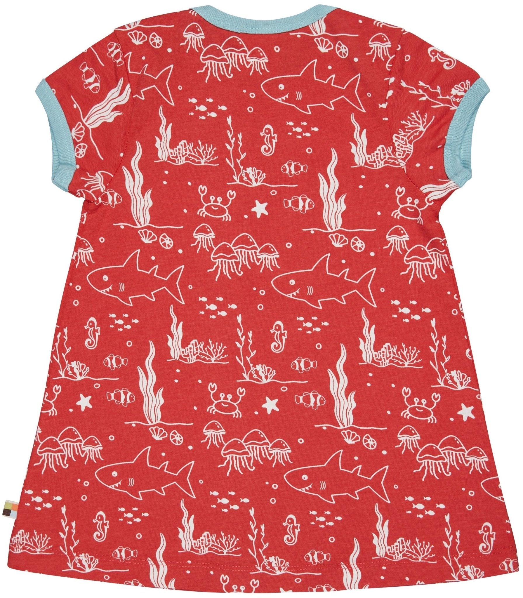 loud-proud-classics-kleid-druck-kinderkleid-chili-allover image 2