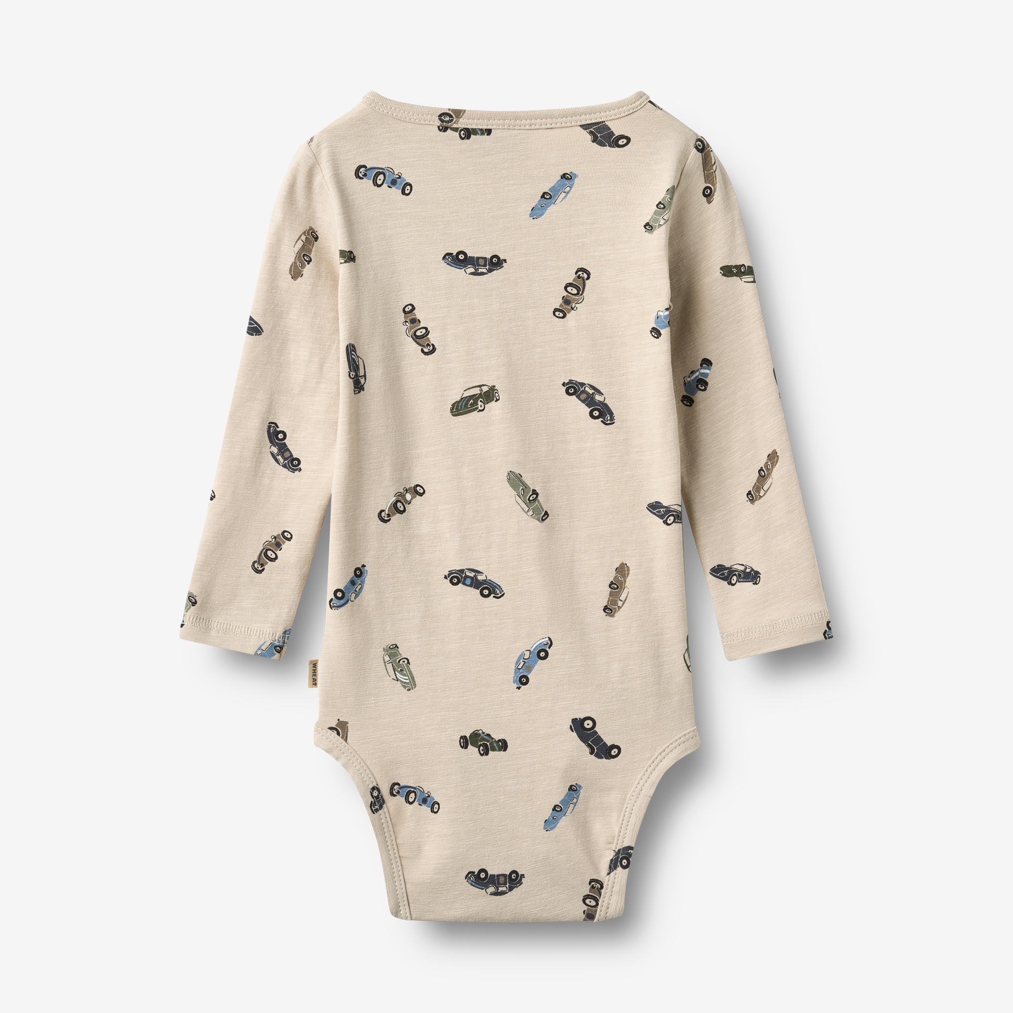 wheat-freddie-body-l-s-babybody-cars-bio-baumwolle-langarm image 2