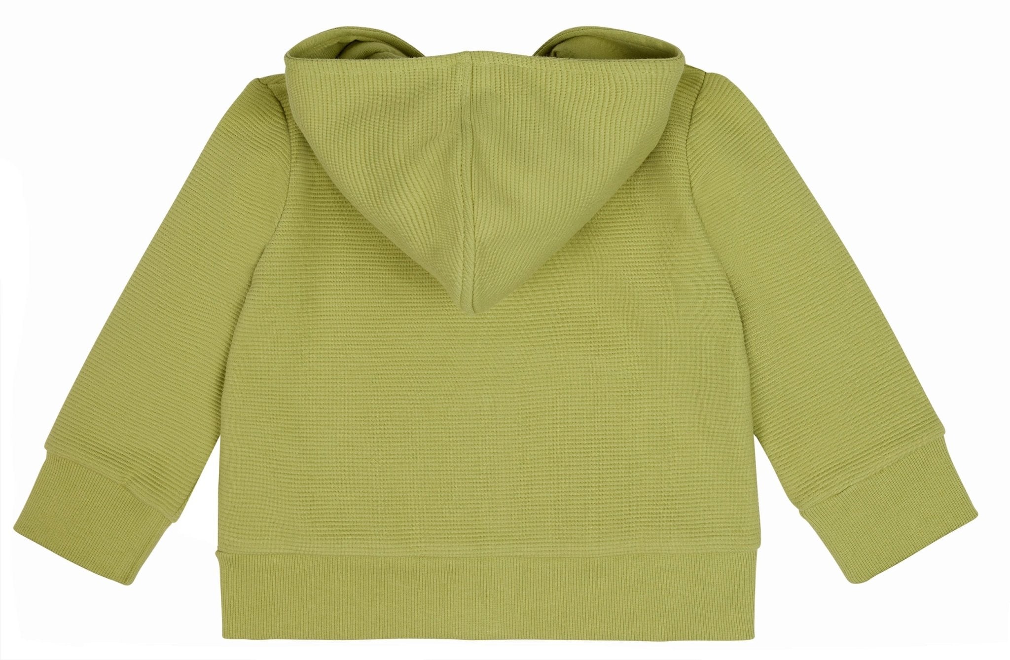 loud-proud-classics-kapuzenjacke-rippenstruktur-gold-sweatjacke image 4