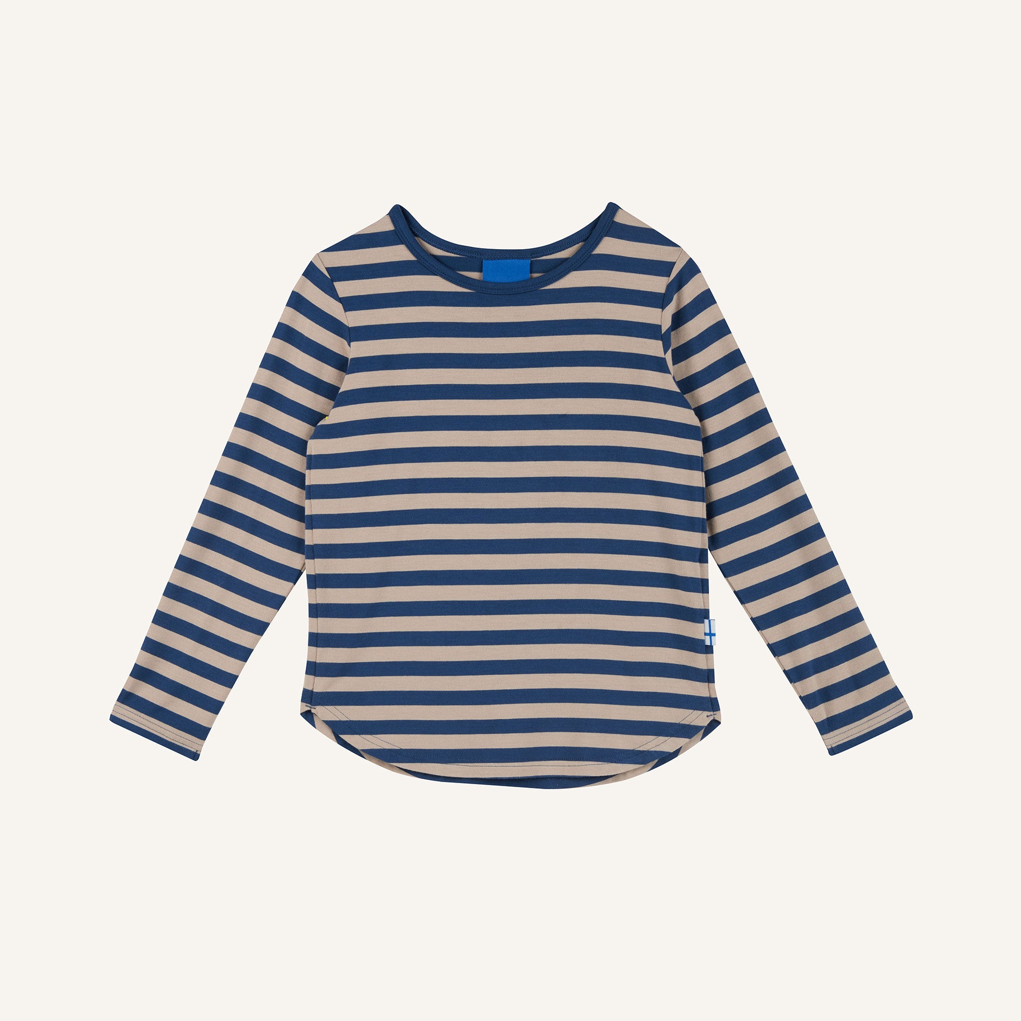 finkid-husky-merisilli-kinder-longsleeve-nautic-pebble-80-90-bambus image 6