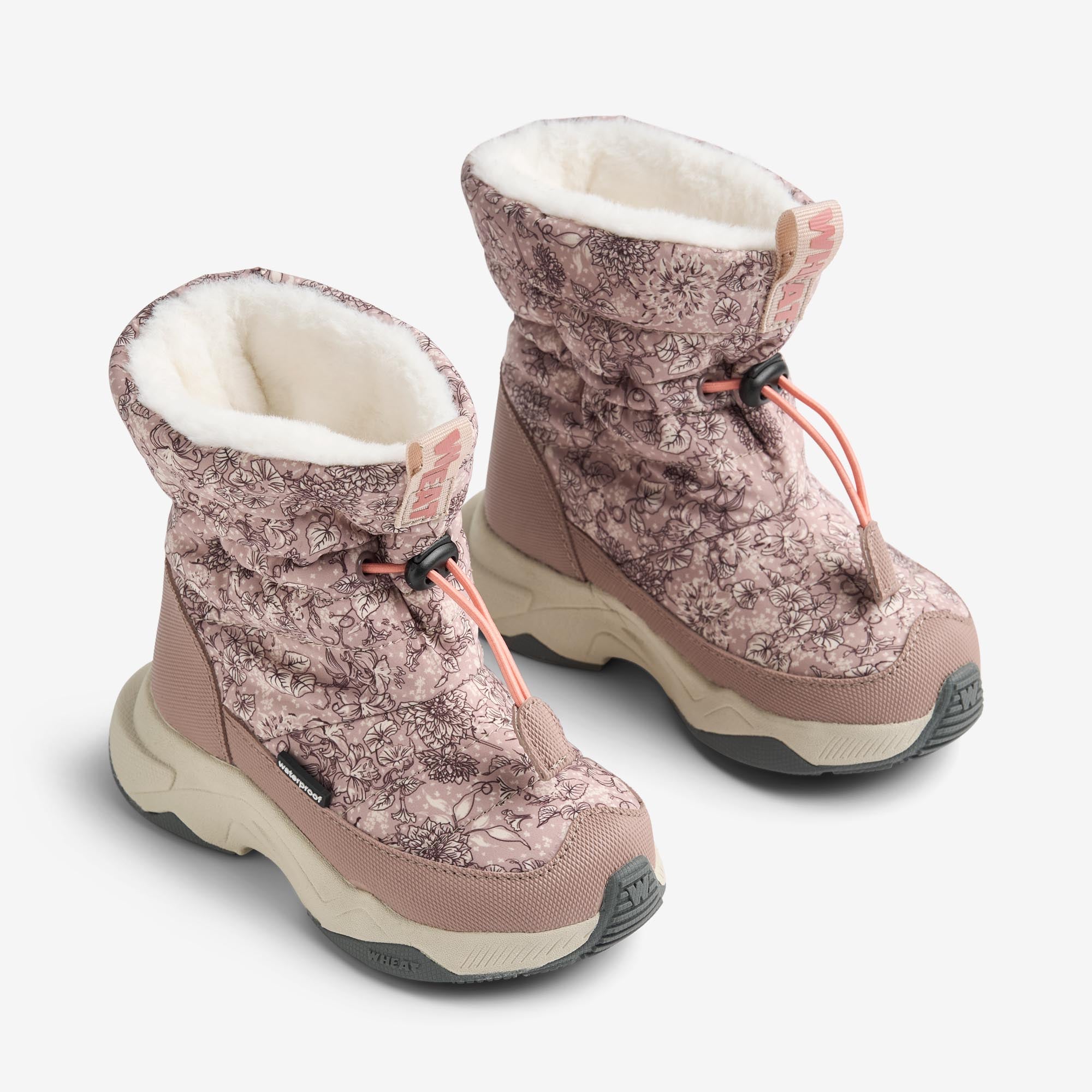 wheat-esme-winterboot-winterstiefel-rose-winter-flowers image 1