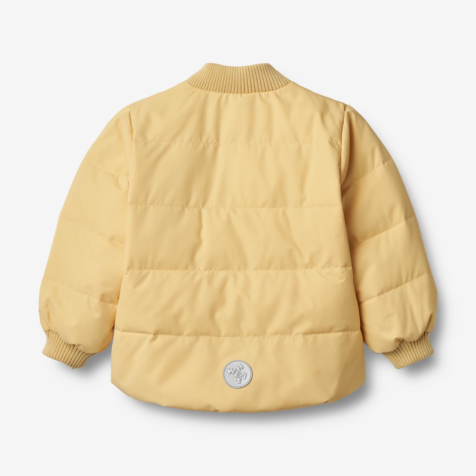 wheat-malo-pufferjacke-recycling-baby-gelb image 2