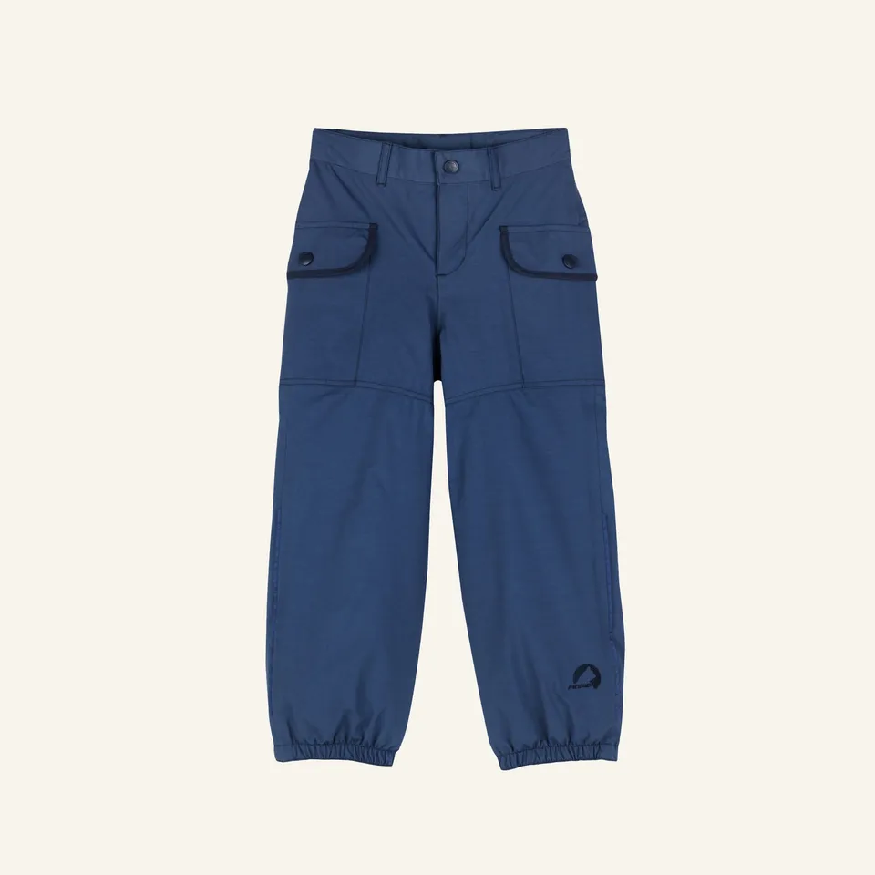 finkid-husky-rento-mukka-winterhose-kinder-denim-wasserdicht image 1