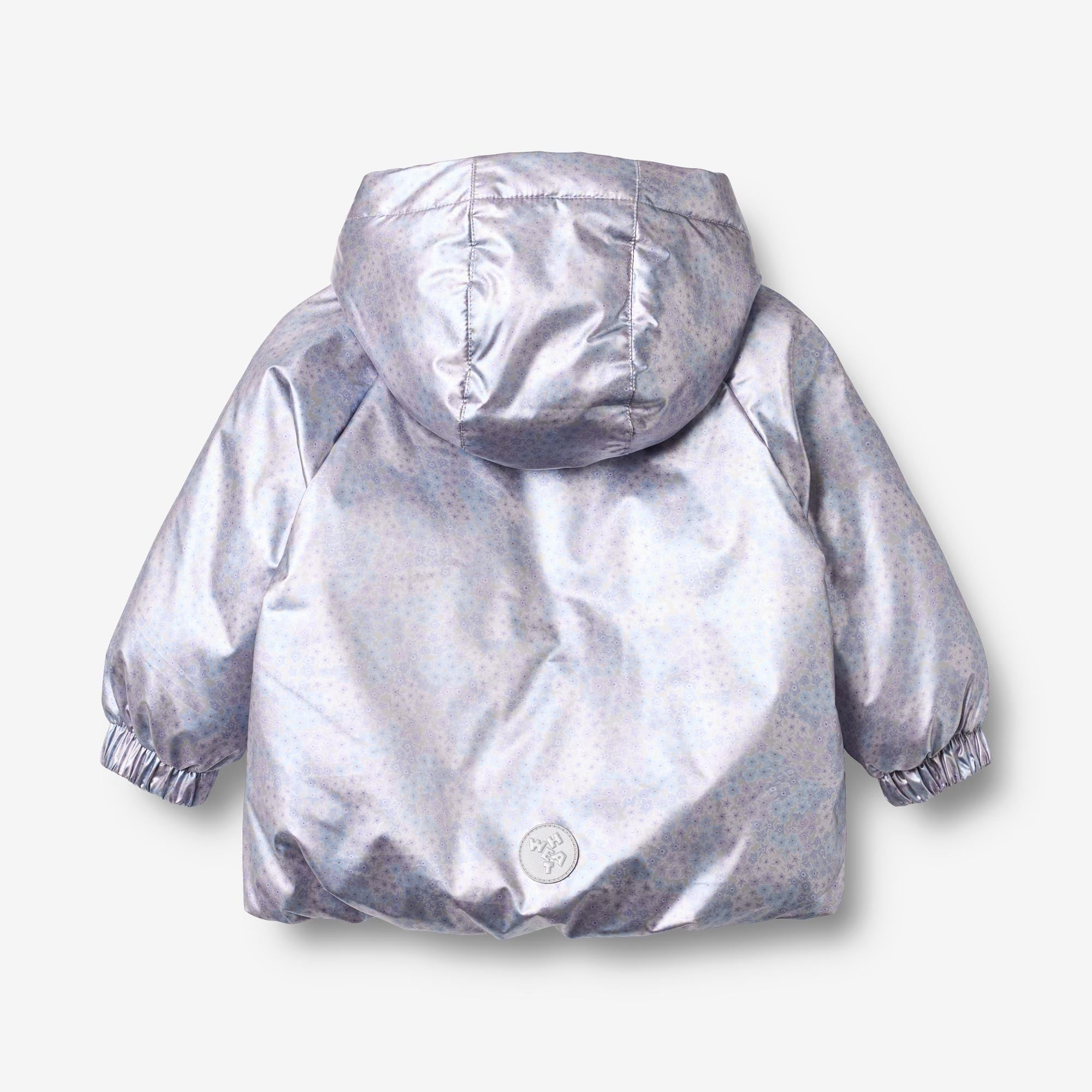 wheat-ravi-steppjacke-baby-silver-sky-flower-mit-kapuze image 2