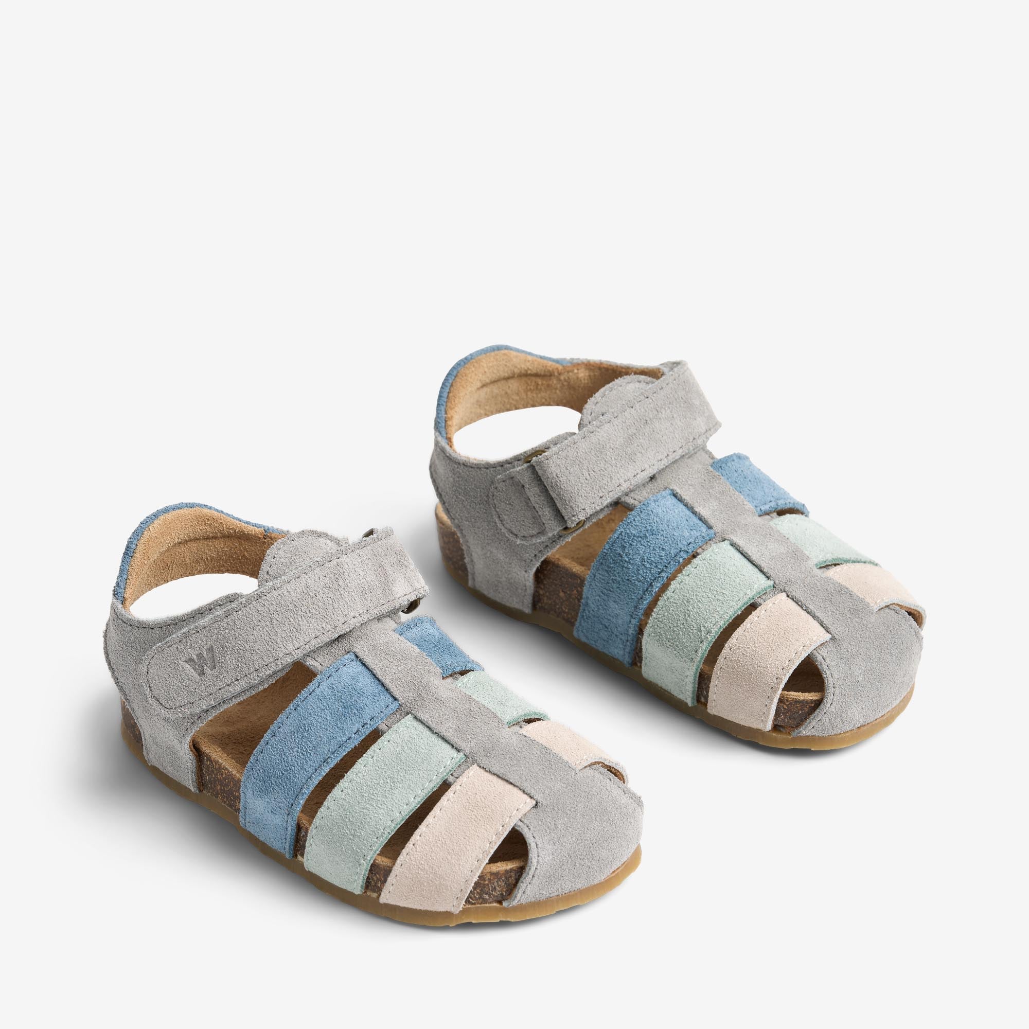 wheat-izzy-sandale-light-flint-wildleder-verstellbar image 1