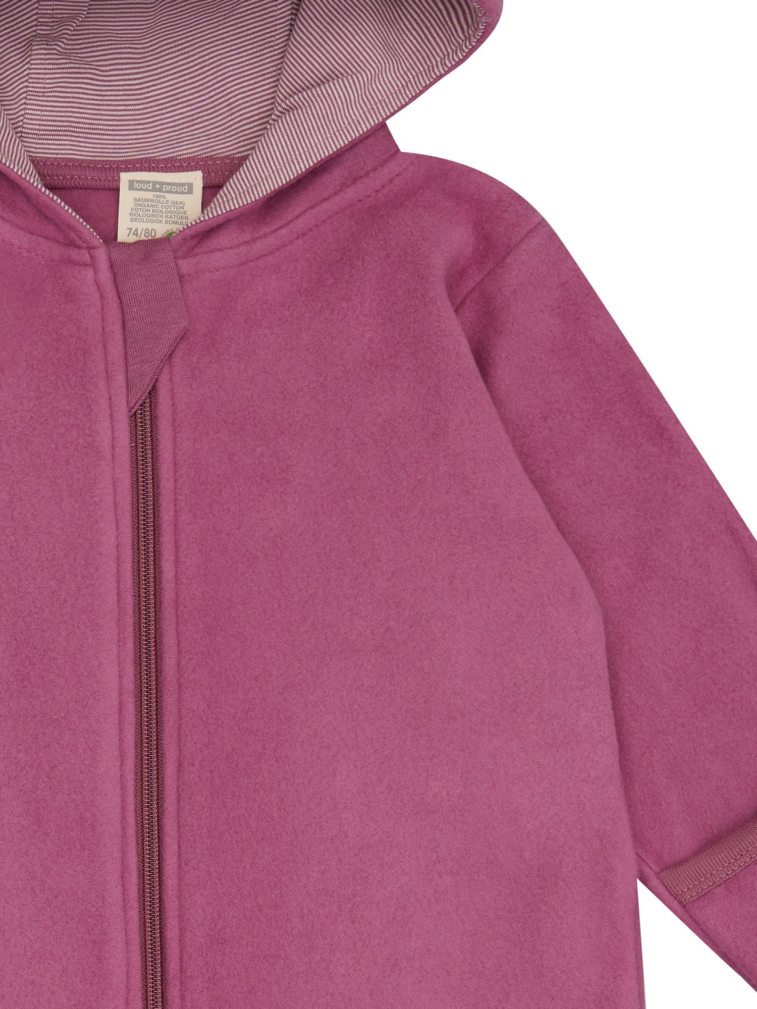 loud-proud-classics-overall-baumwoll-fleece-curry-74-80-kapuze image 6