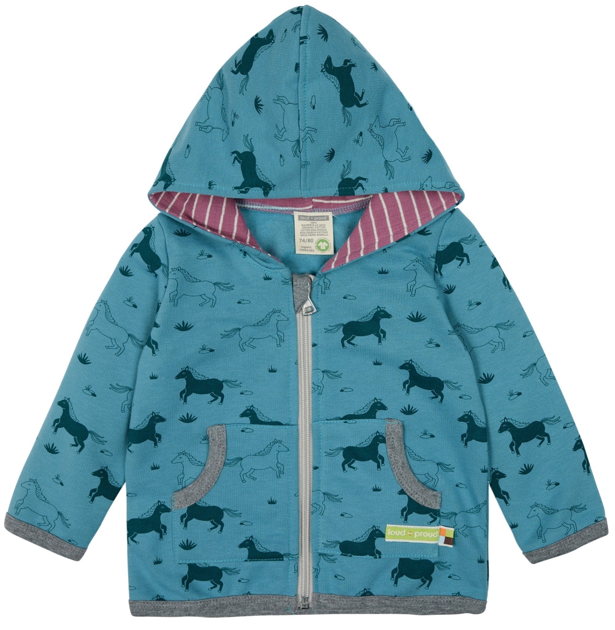 loud-proud-classics-jacke-druck-topaz-98-104-sweatjacke image 5