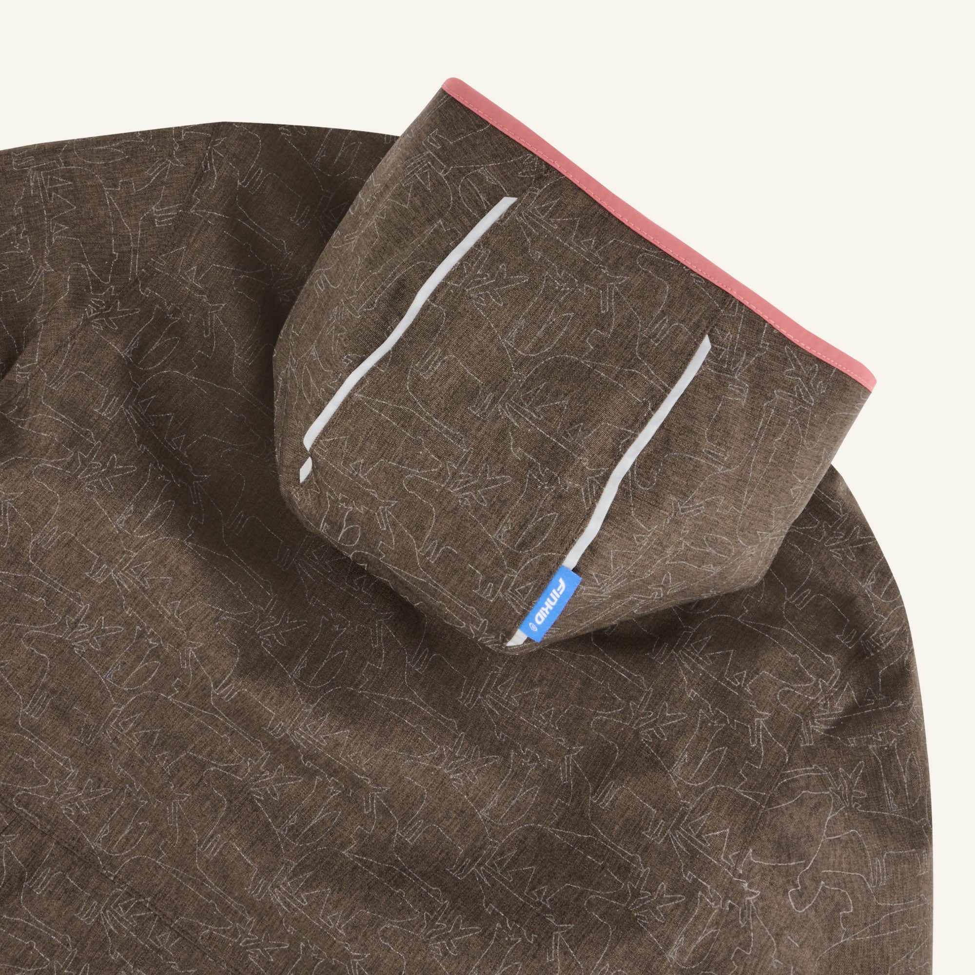 finkid-aina-ice-2in1-winterjacke-chocolate-110-120-wasserdicht image 5