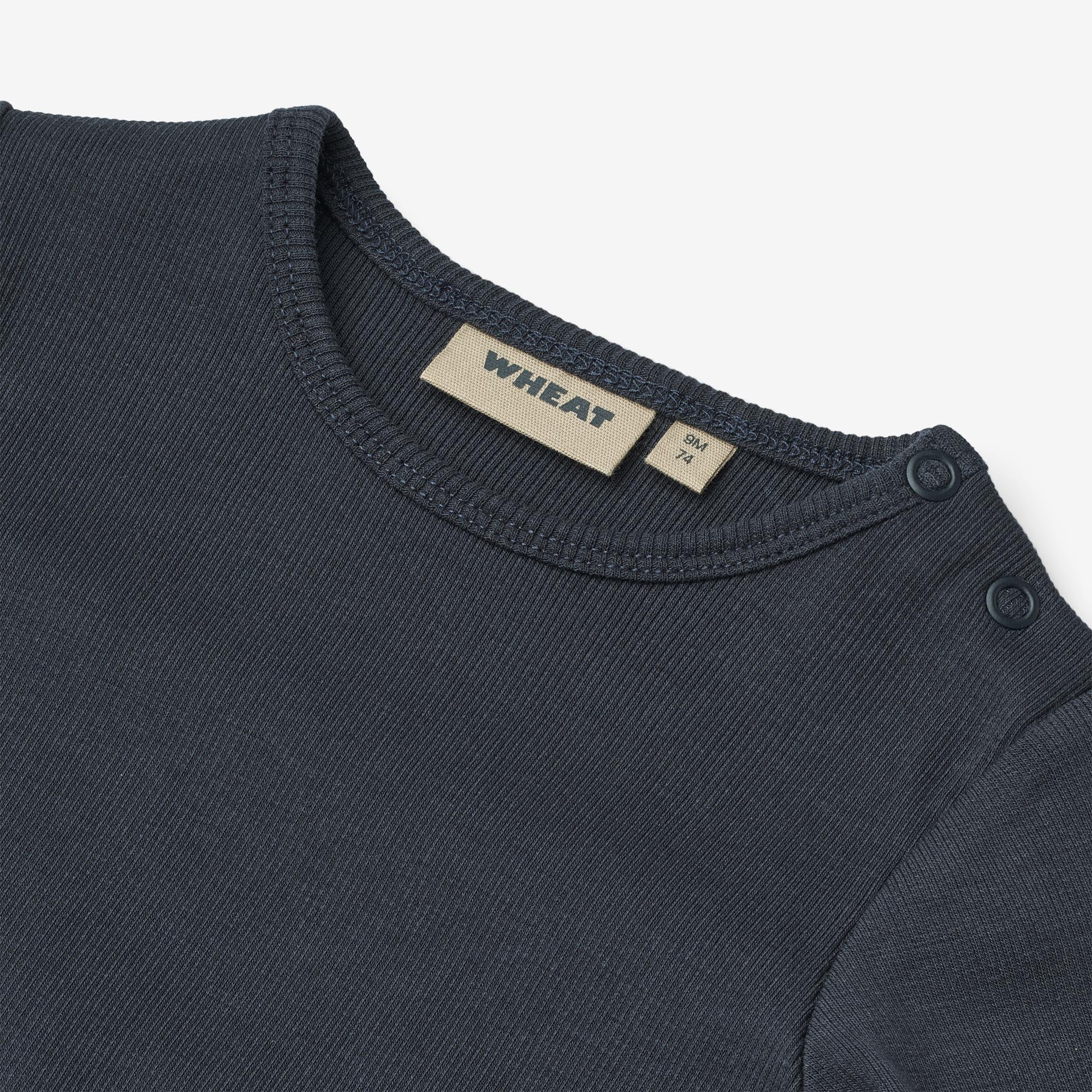 wheat-spencer-body-l-s-babybody-navy-bio-baumwolle image 3
