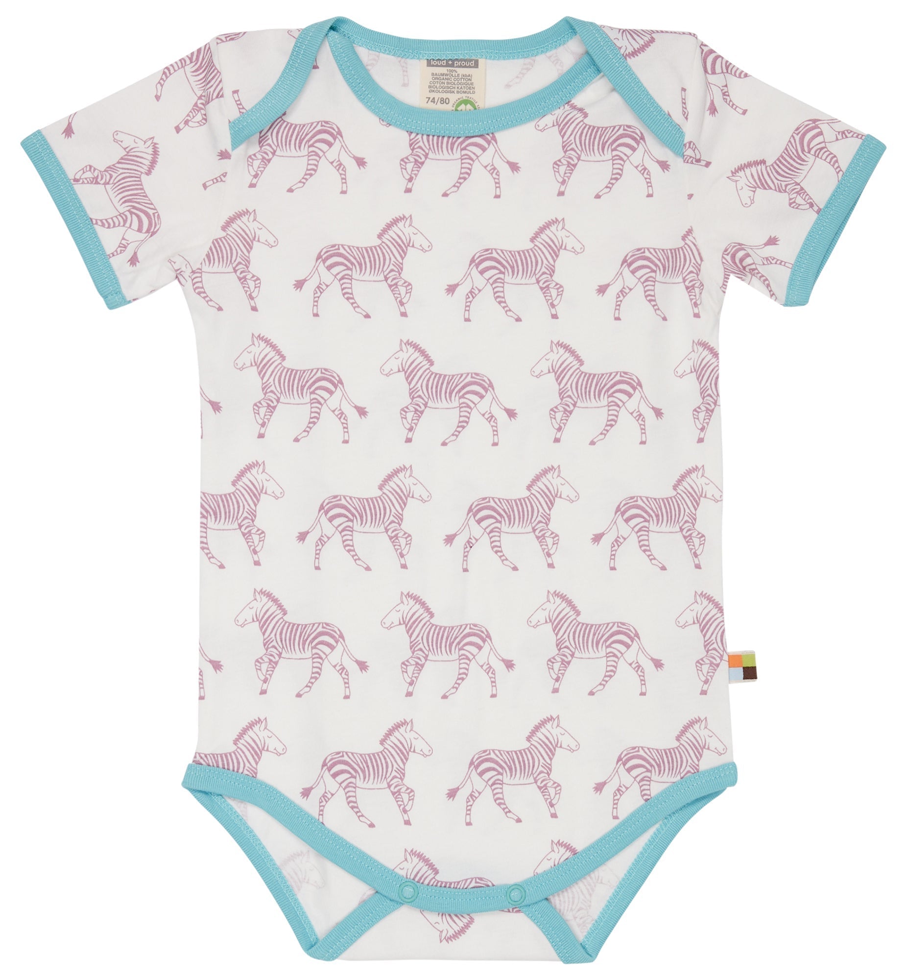 loud-proud-classics-body-kurzarm-druck-aster-tiermotiv image 1