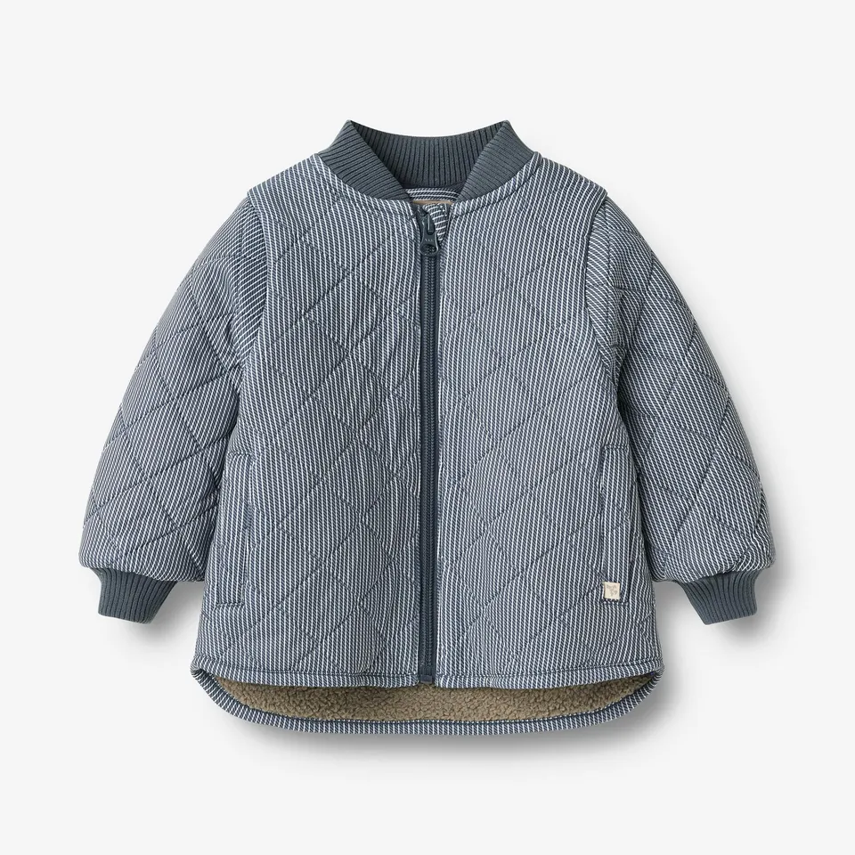 wheat-benni-thermo-jacke-ink-stripe-baby-gr-74-92 image 1