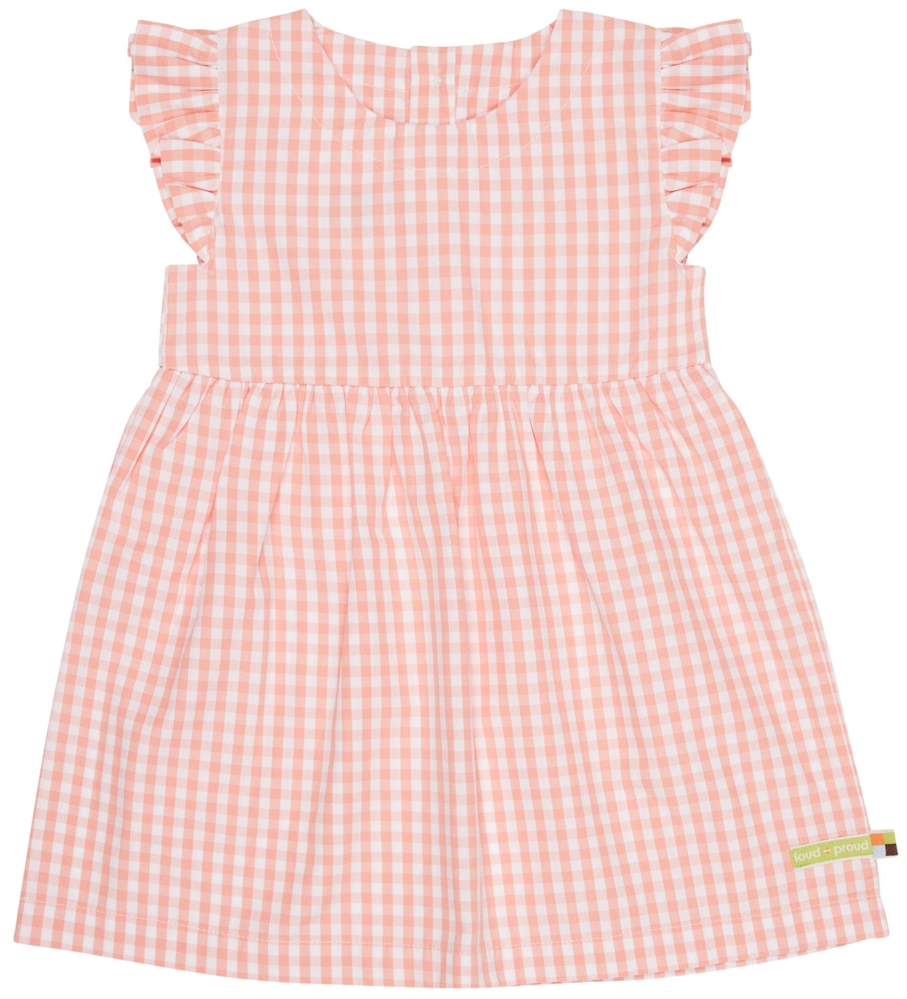 loud-proud-classics-kleid-vichy-karo-kleid-copper-karomuster image 5