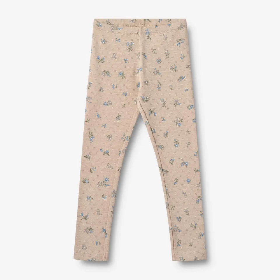 wheat-jules-leggings-warm-sand-flowers-bio-baumwolle image 1