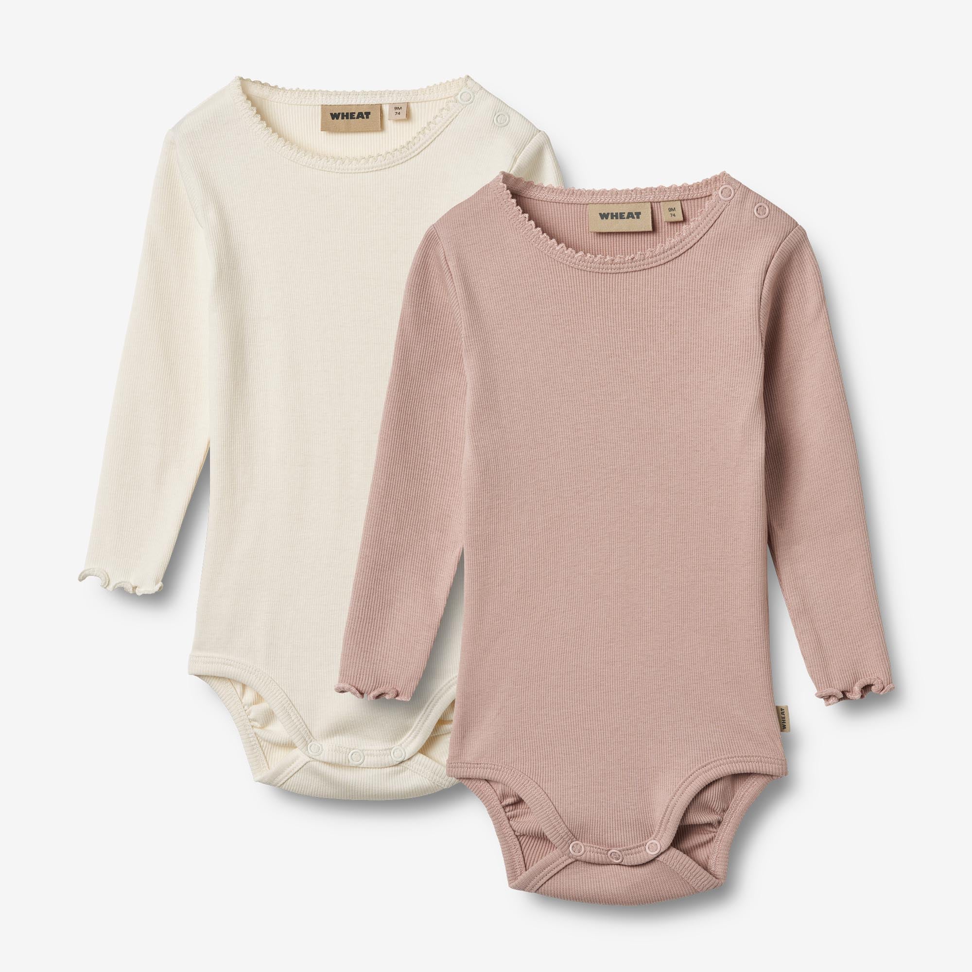 wheat-body-regitze-langarm-rose-powder-bio-baumwolle-2er image 1