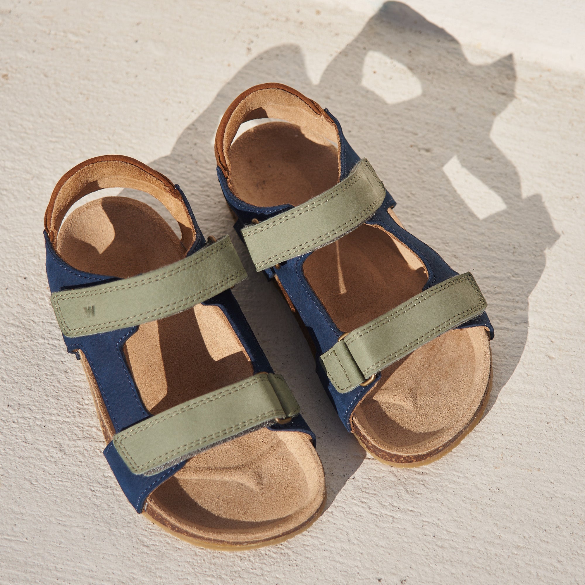 wheat-corey-sandale-blue-leder-klettsandale image 2