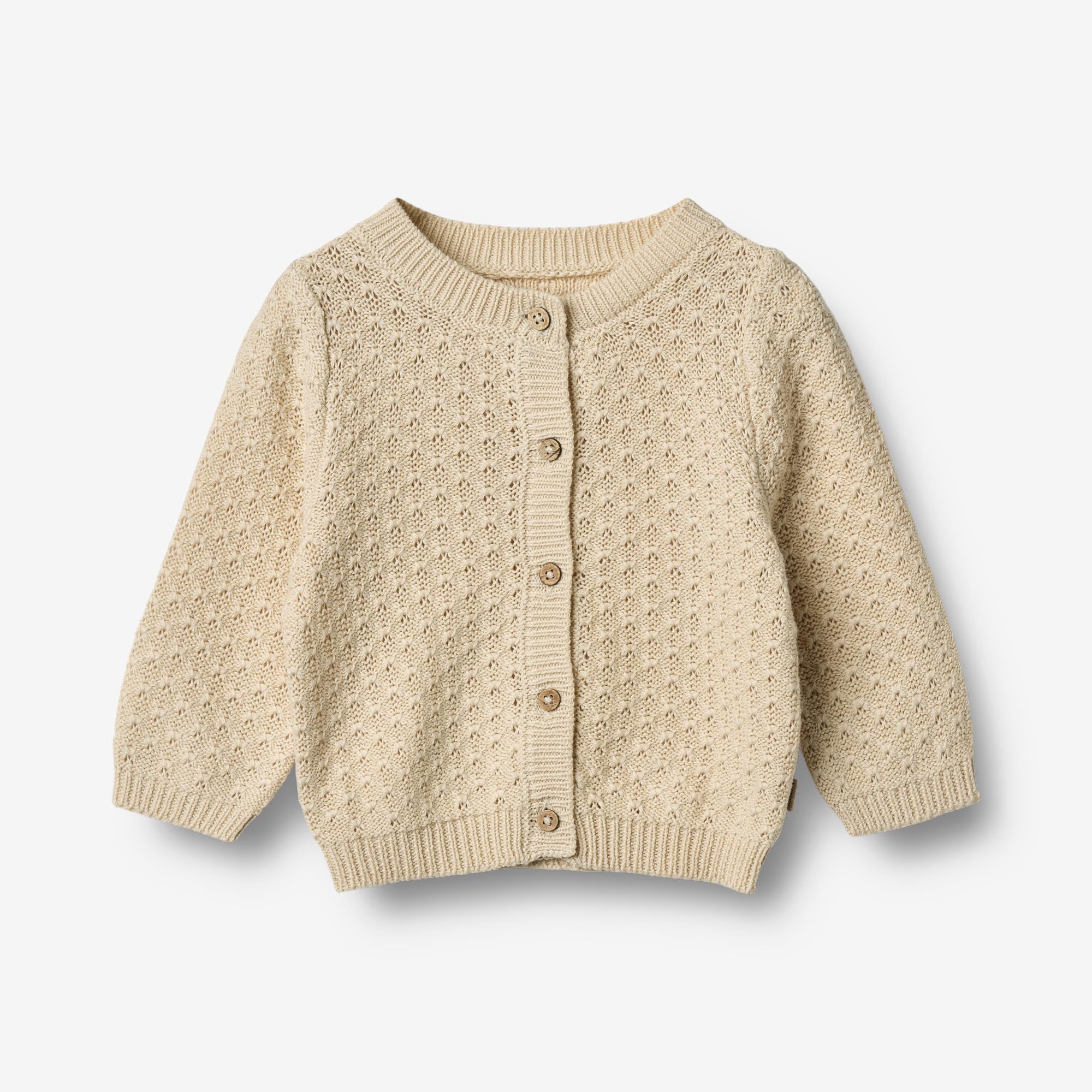 wheat-magnella-strickjacke-sandshell-aus-bio-baumwolle image 2
