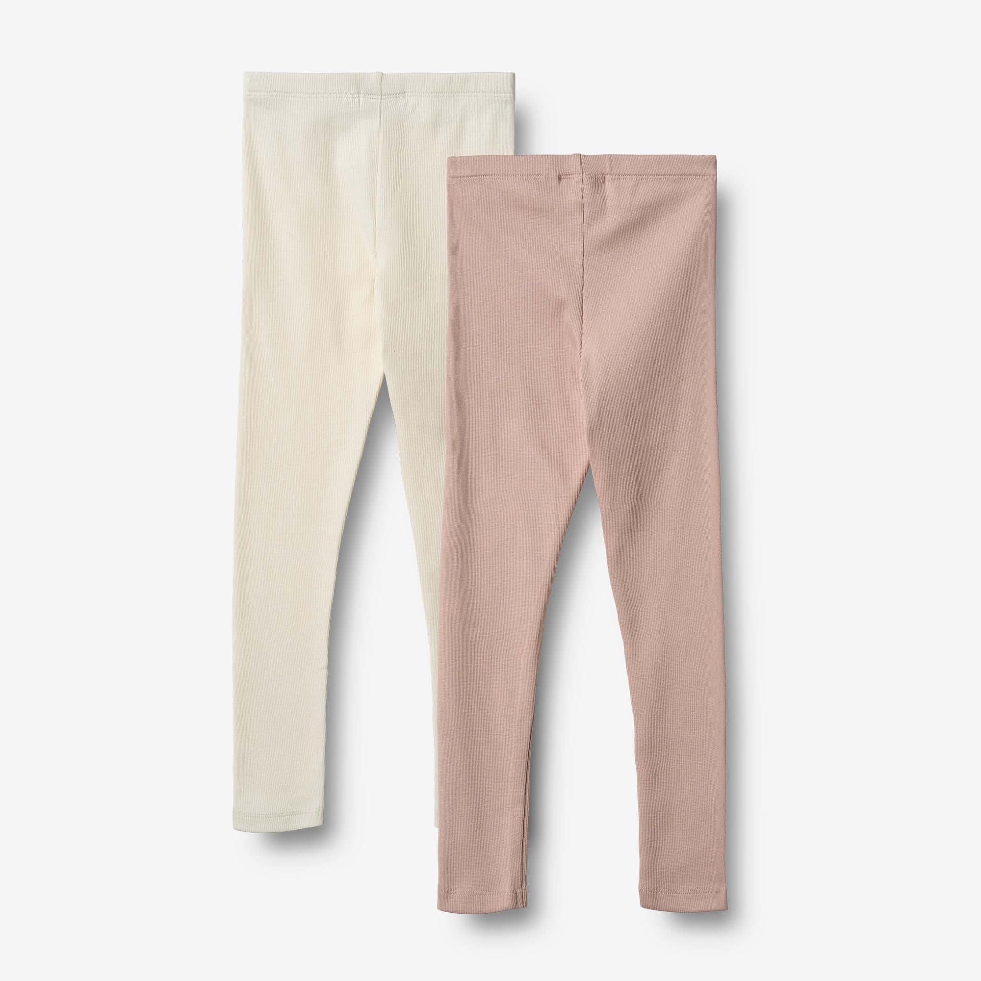 wheat-clothing-jules-leggings-2er-rose-powder-ripp-bio image 2