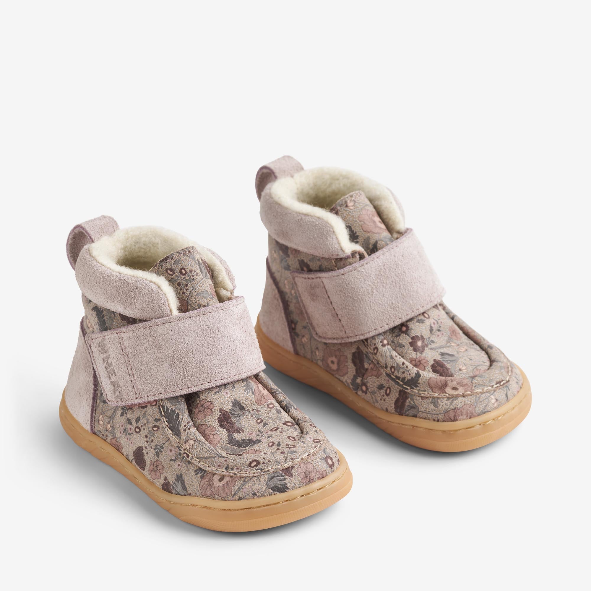wheat-obira-winterboot-soft-sand-flowers-wolle image 1