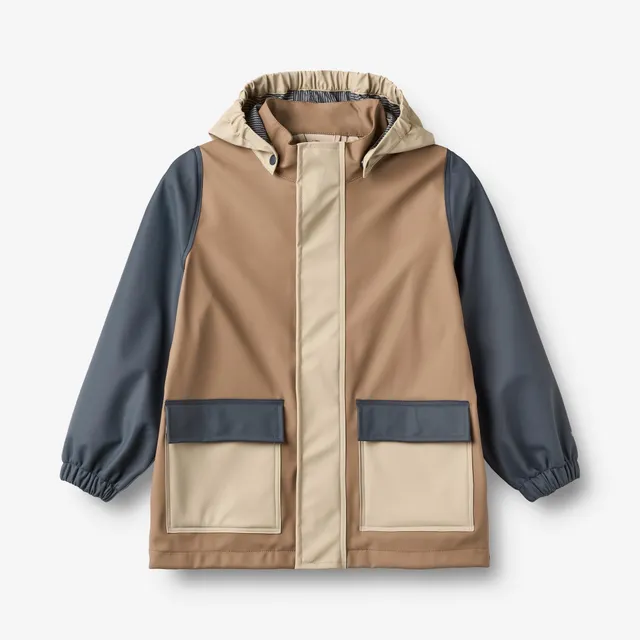 wheat-otu-regenjacke-white-pepper-kinder-wasserdicht image 1