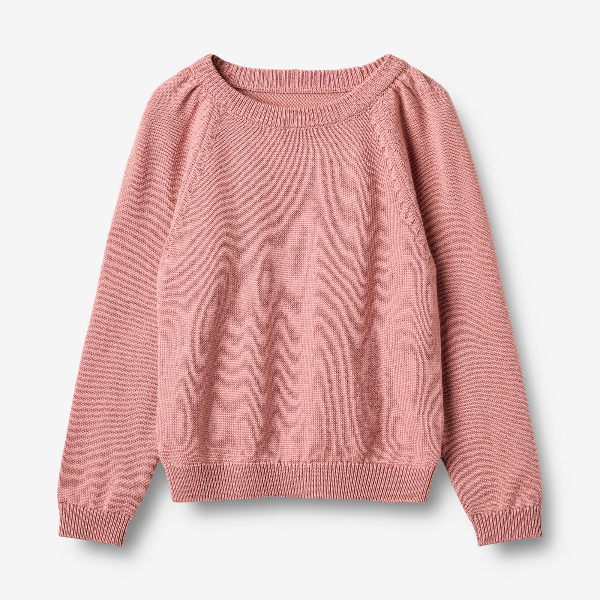 wheat-mira-strickpullover-merinowolle-rose image 1