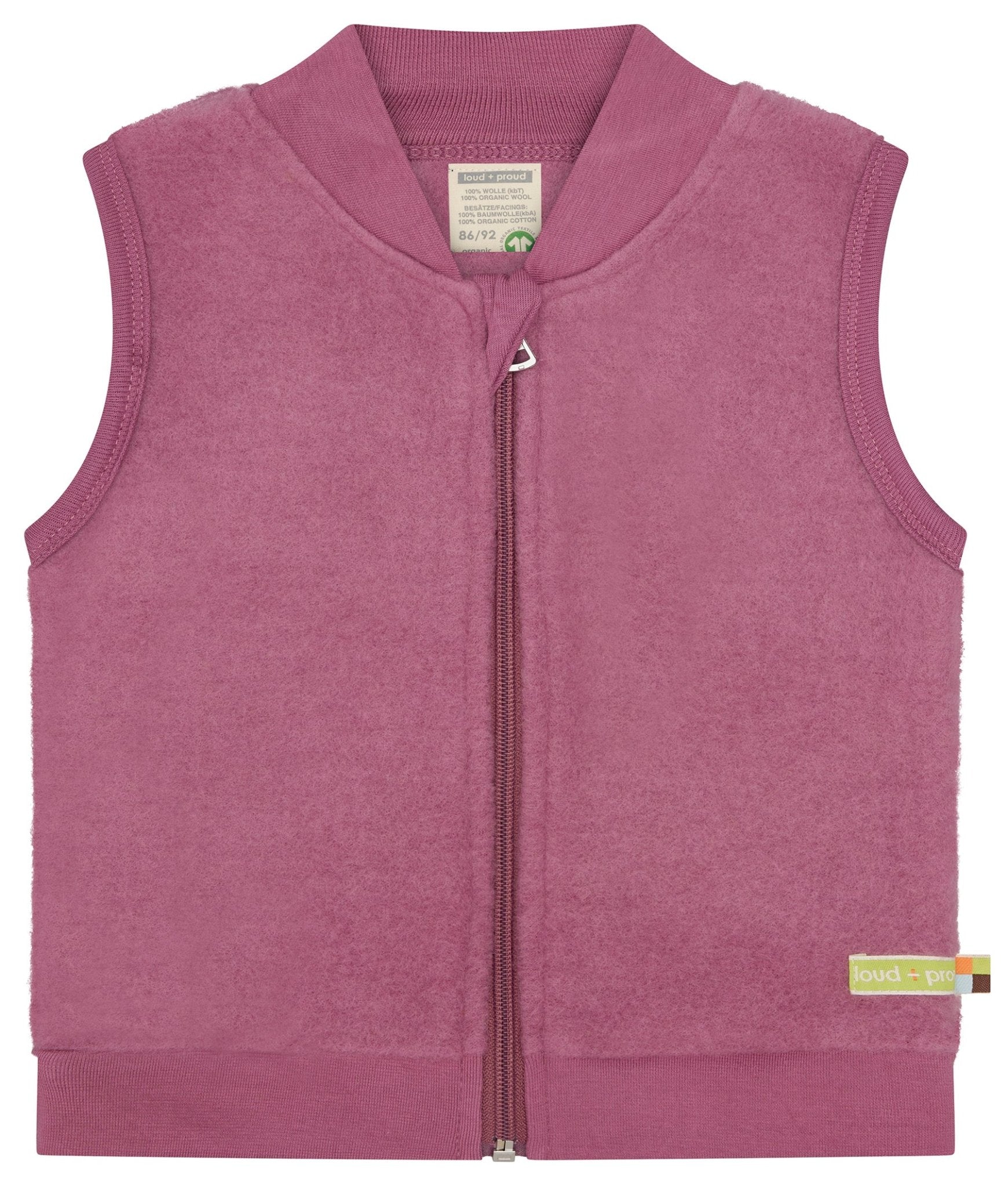 loud-proud-classics-weste-merino-wollfleece-curry-bio image 4