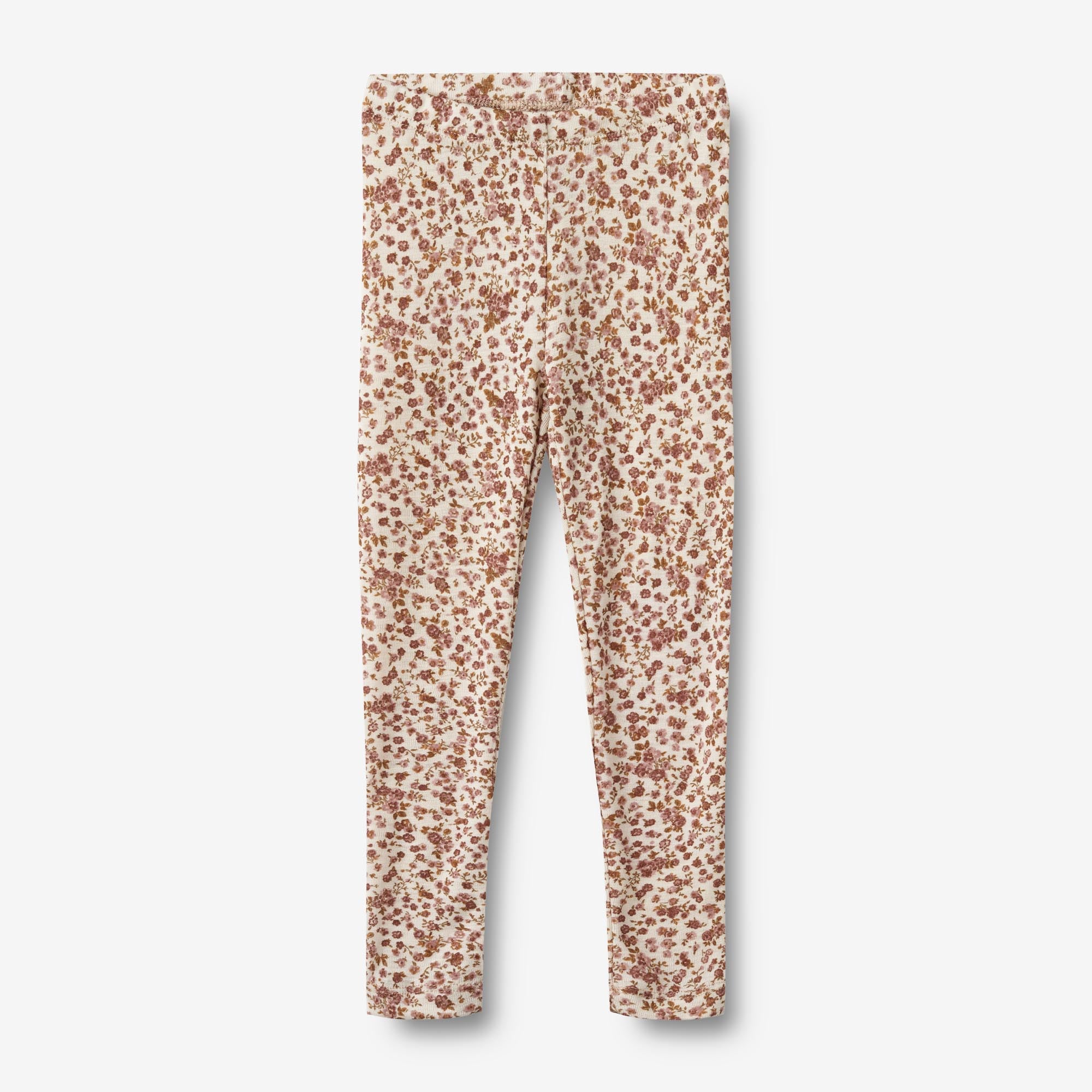 wheat-agi-wool-leggings-rose-flowers-merinowolle image 1