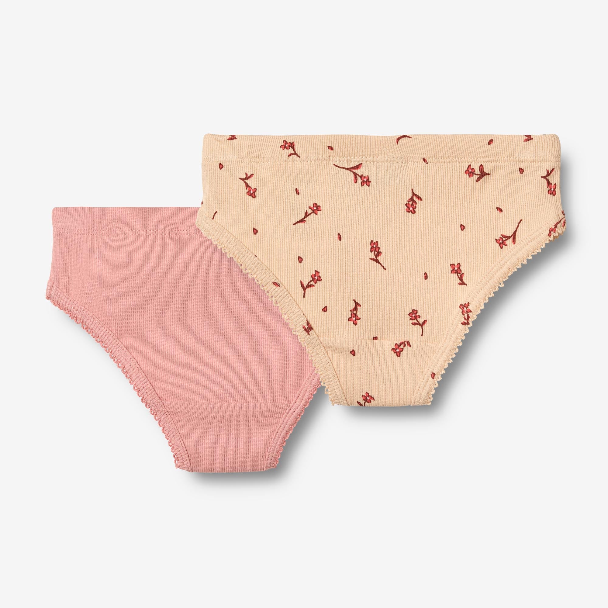 wheat-havanna-2-briefs-unterhose-rose-water-flowers-2er-pack-bio-baumwolle image 2
