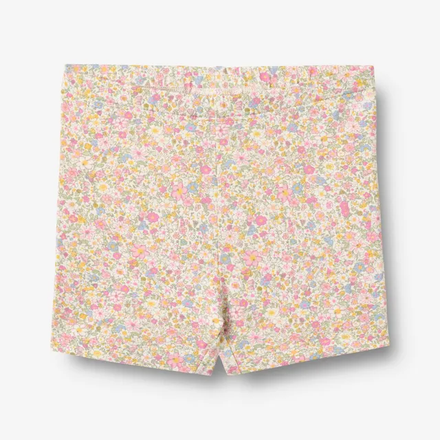 wheat-anne-bike-shorts-baby-blush-flower-meadow-bio image 1