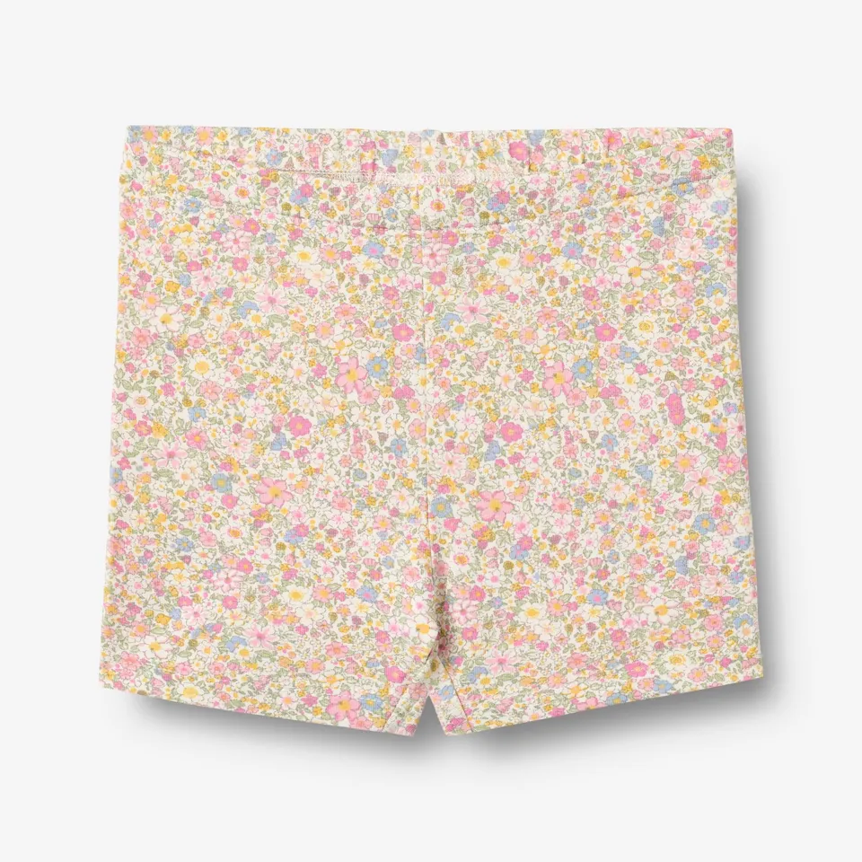 wheat-anne-bike-shorts-baby-blush-flower-meadow-bio image 1