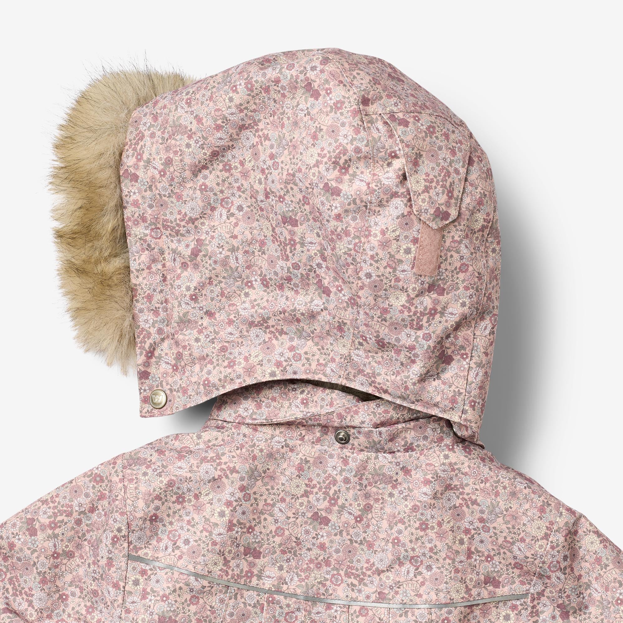 wheat-mathilde-jacke-rose-dust-flowers-wasserdicht image 4