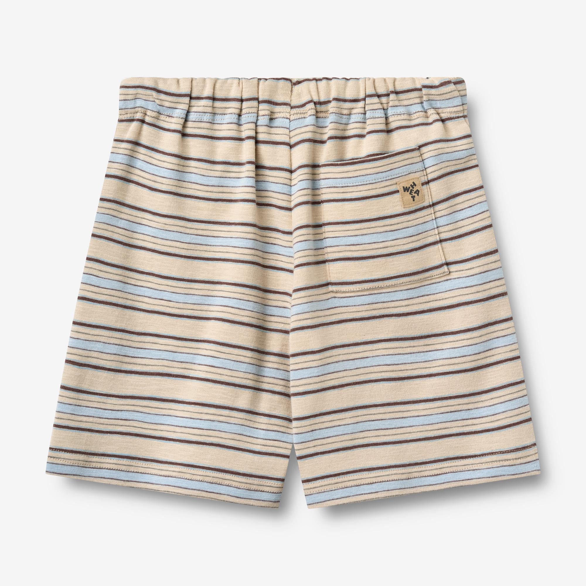 wheat-kalle-shorts-multi-blue-stripe-bio-baumwolle image 2