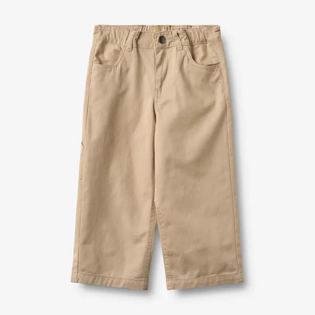 wheat-felix-kinderhose-sand-stone-bio-twill image 1