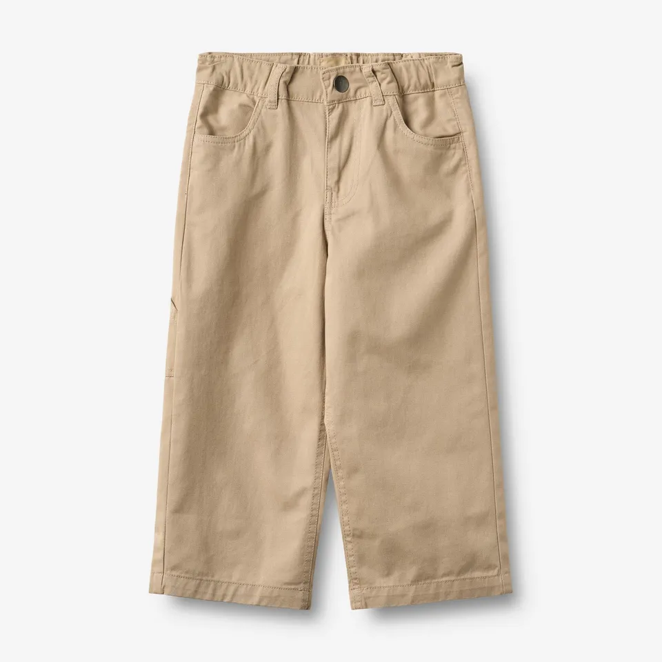 wheat-felix-kinderhose-sand-stone-bio-twill image 1