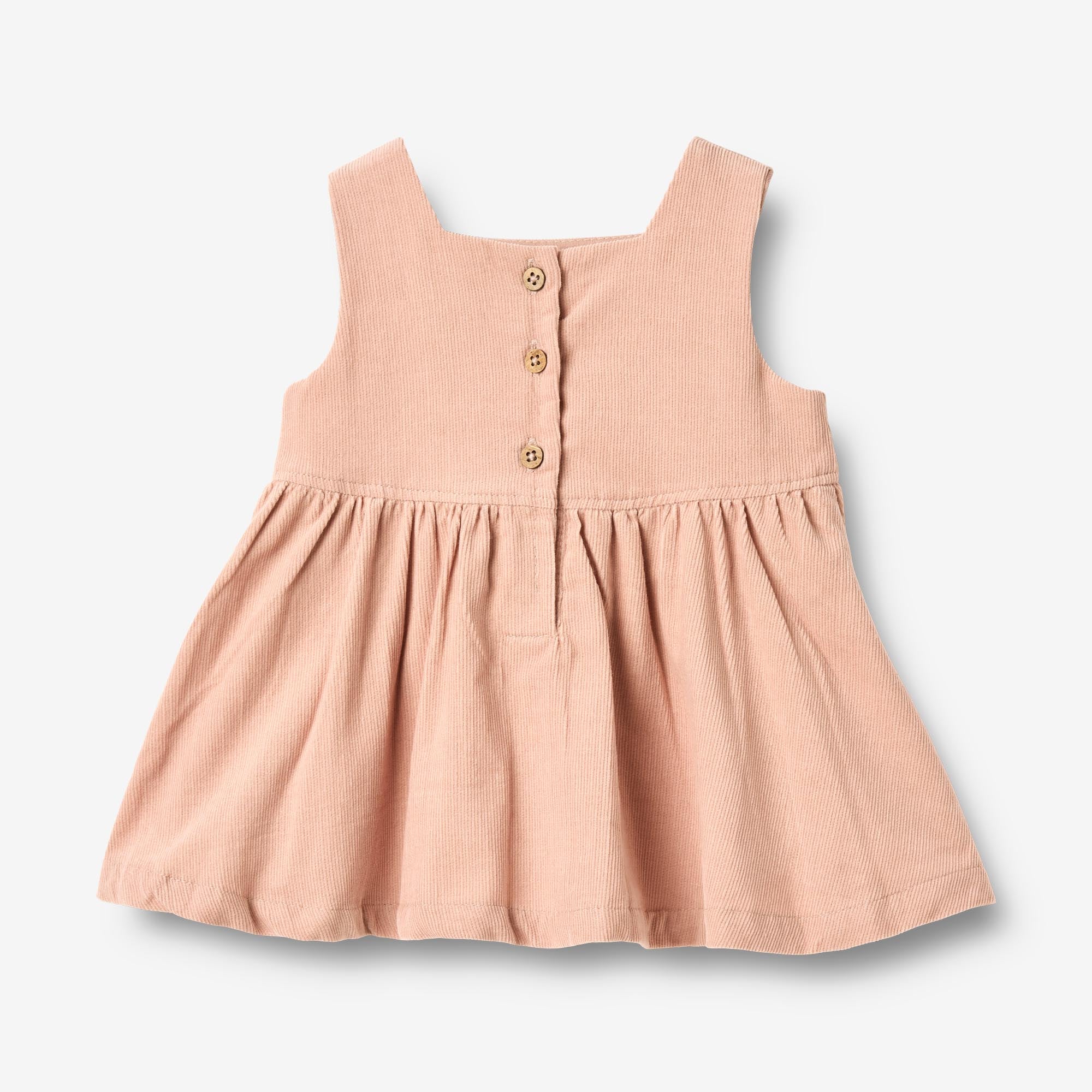wheat-mirna-latzkleid-rose-powder-cord-bio-baumwolle image 3