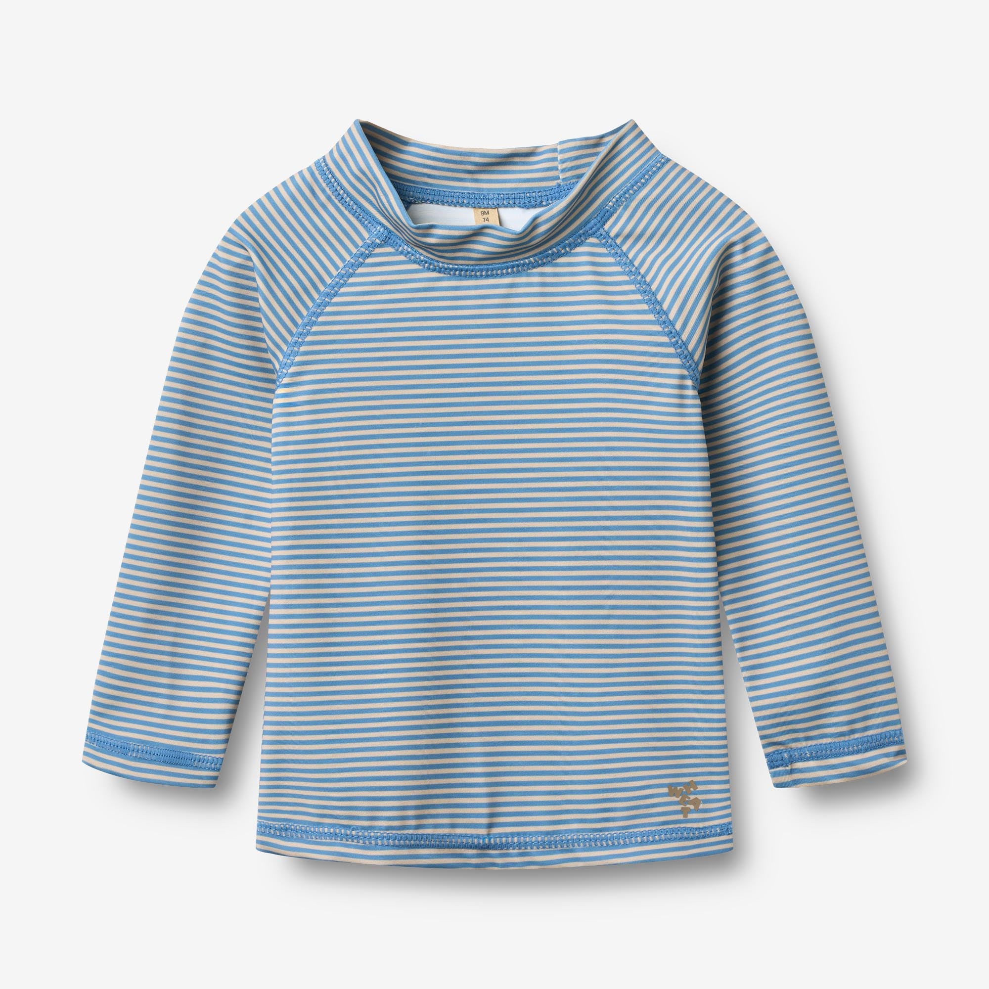 wheat-dilan-schwimmshirt-blue-swim-stripe-uv-40-baby image 1