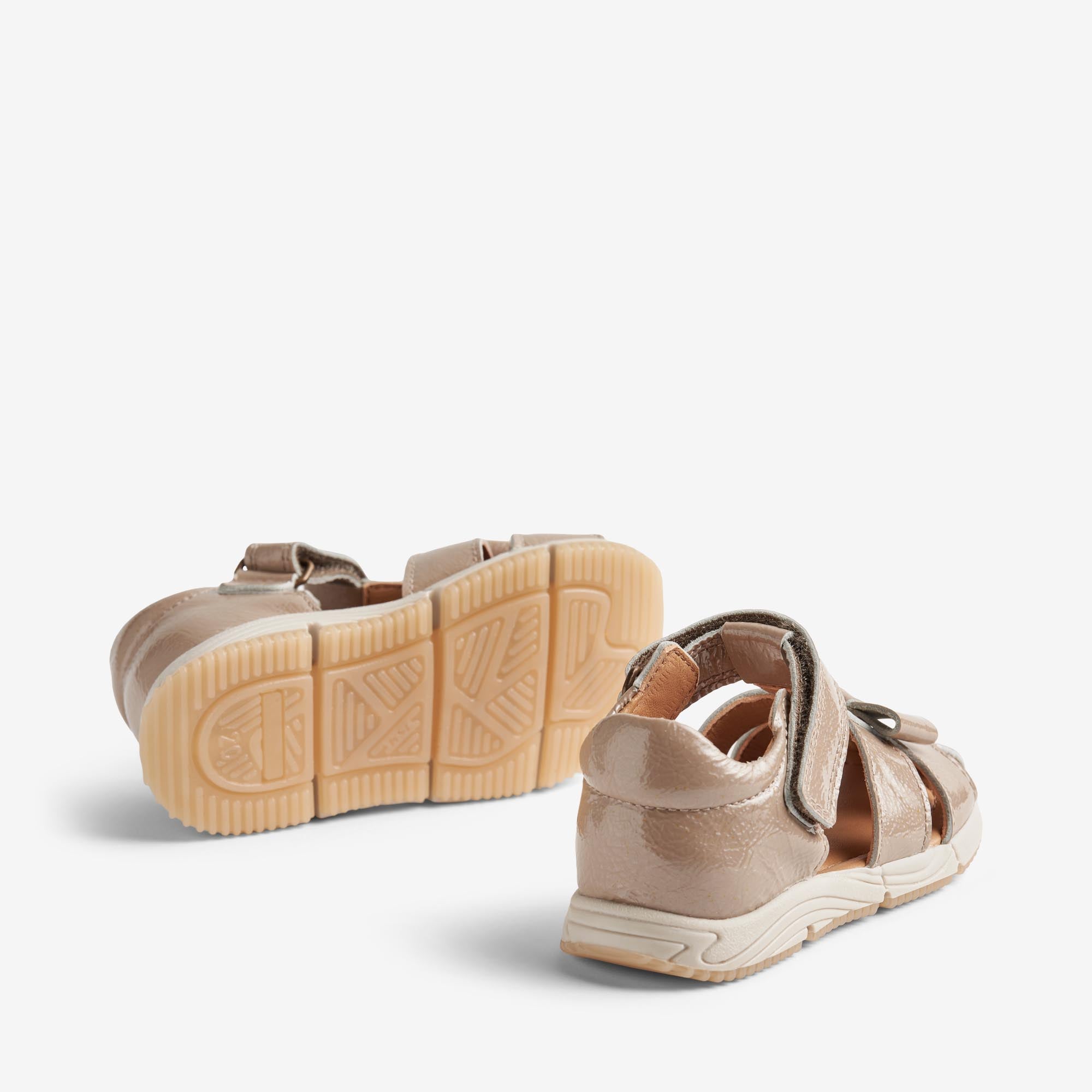 wheat-donna-sandale-beige-leder-verstellbar image 2