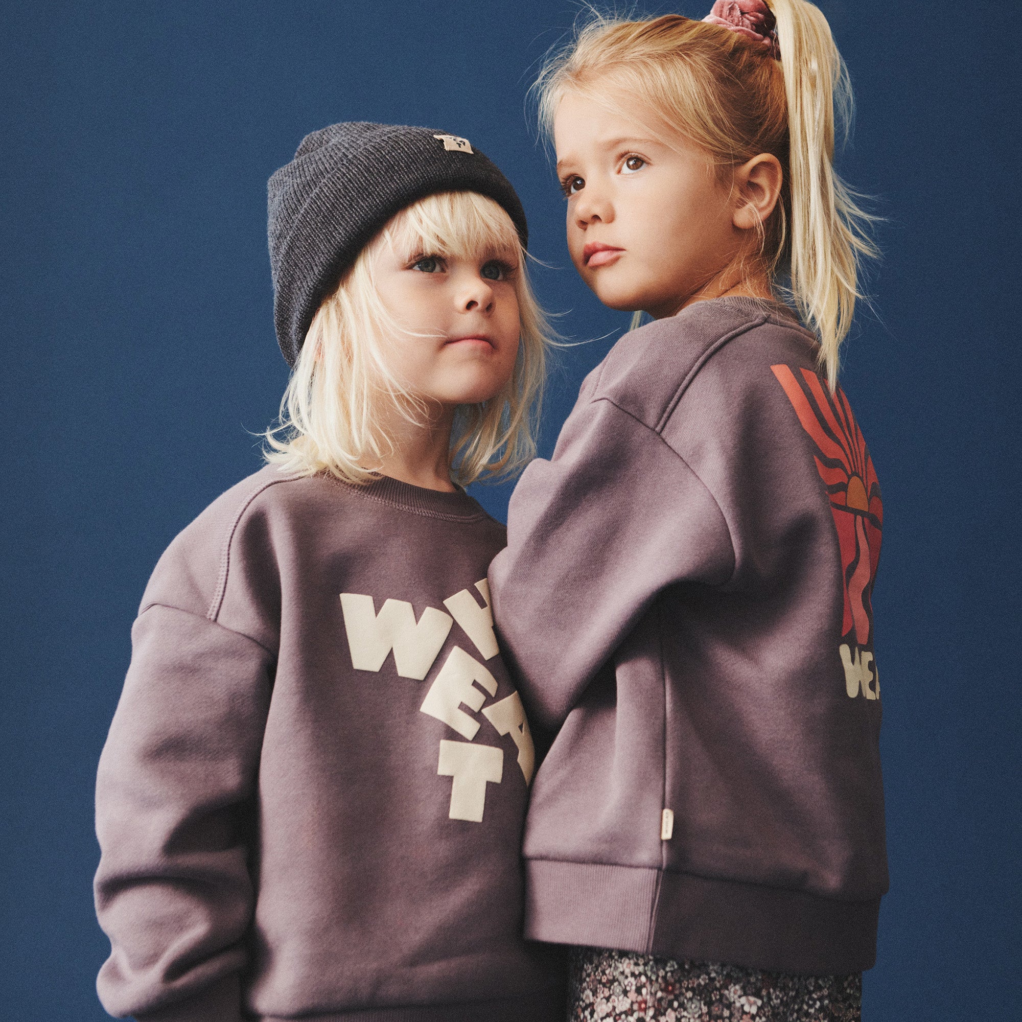wheat-lennon-sweatshirt-kinder-purple-stone-bio-baumwolle image 4