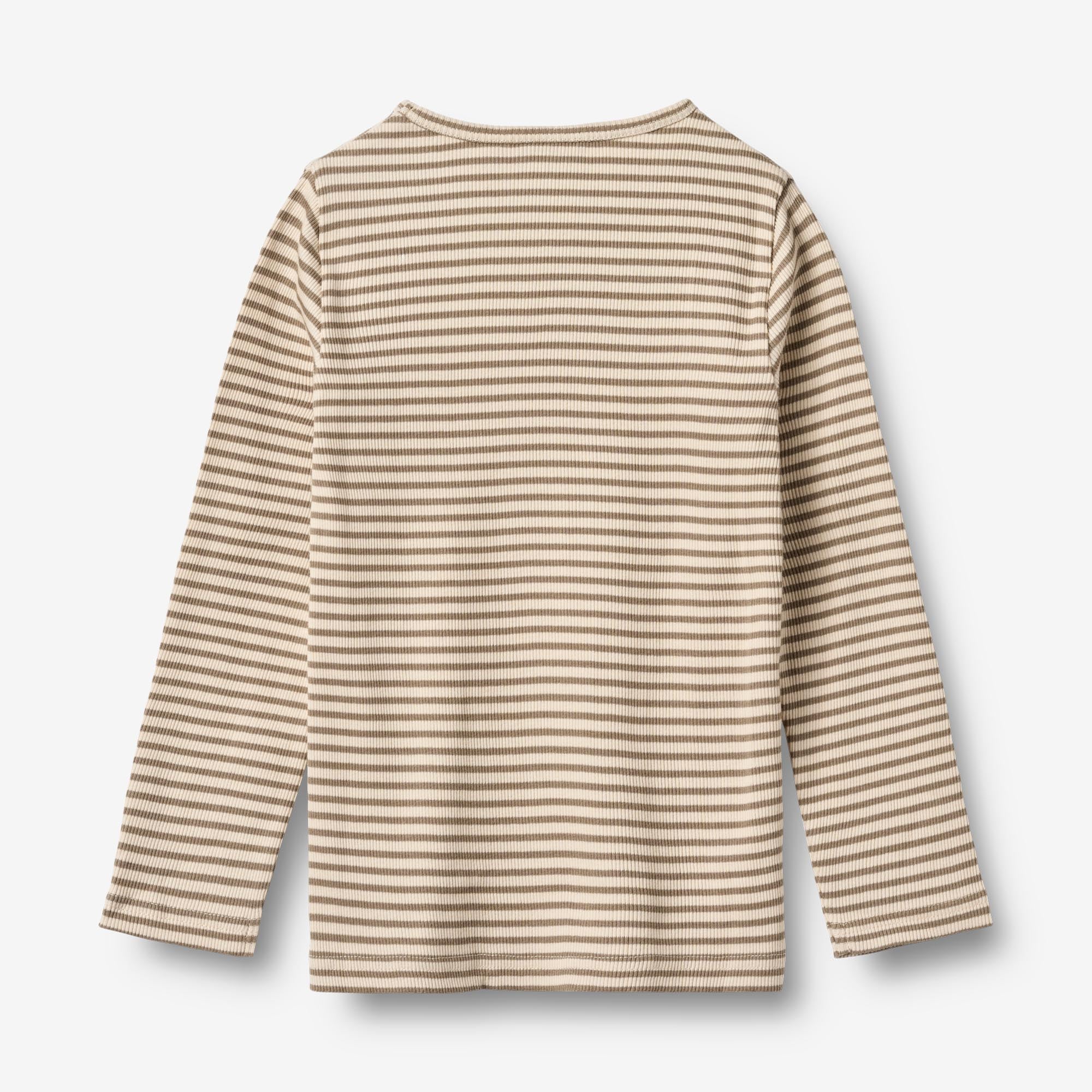 wheat-stig-langarmshirt-bio-baumwolle-stone-gestreift image 3