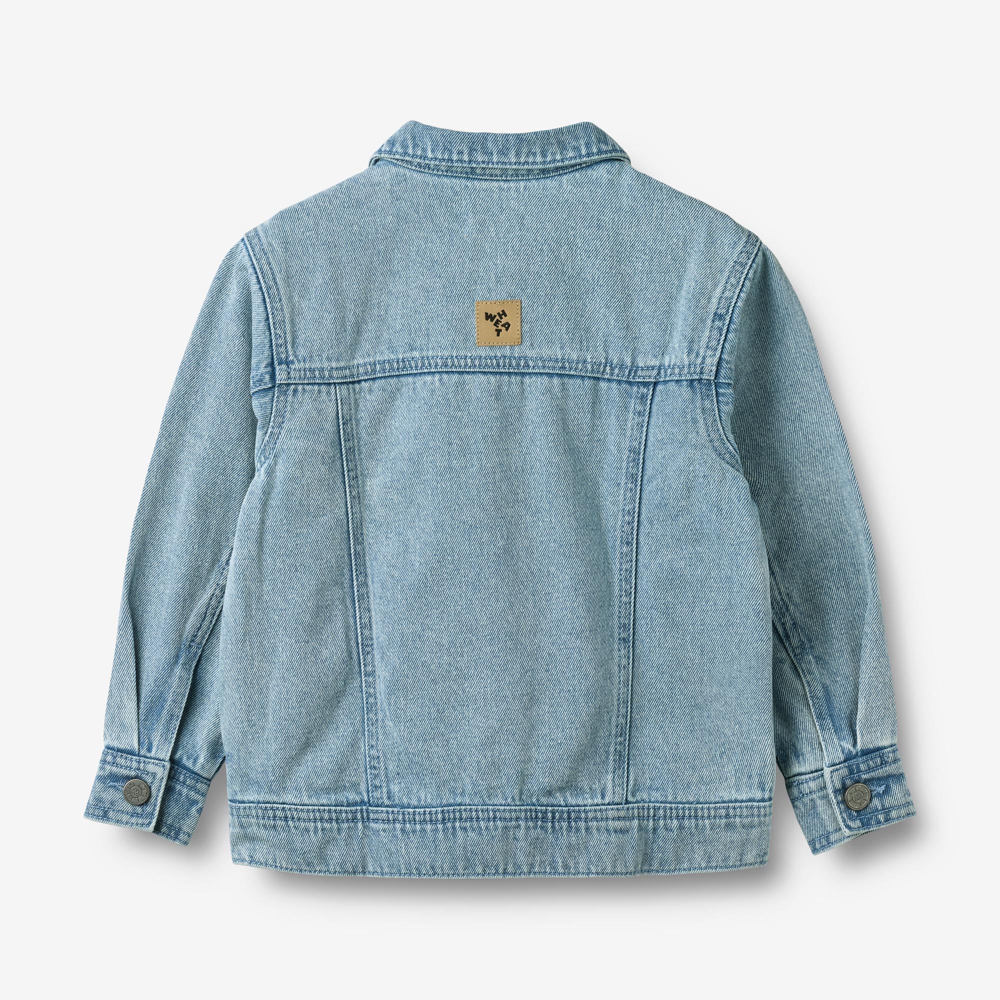 wheat-bowie-jeansjacke-light-blue-bio-denim-kinder image 5