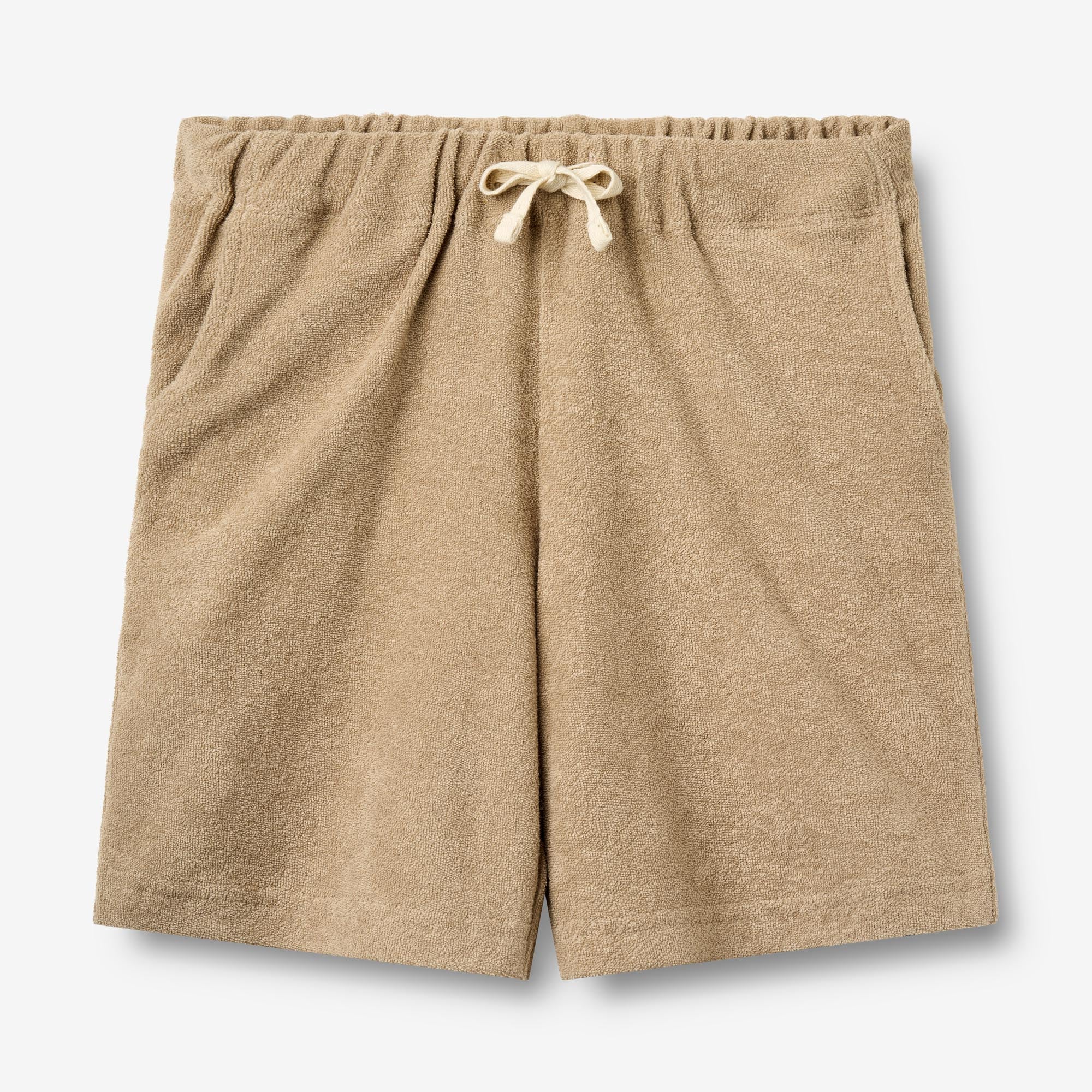 wheat-kalle-sand-stone-shorts-bio-baumwolle-unisex image 1