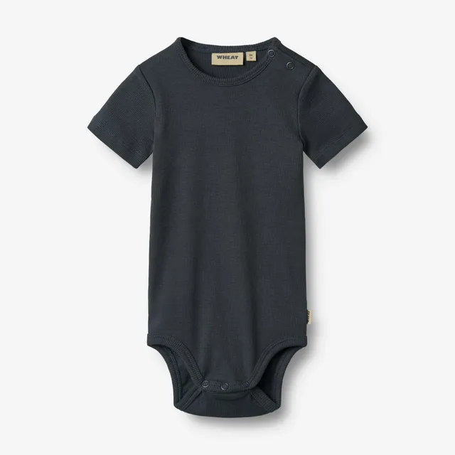 wheat-timo-body-kurzarm-navy-bio-baumwolle-baby image 1