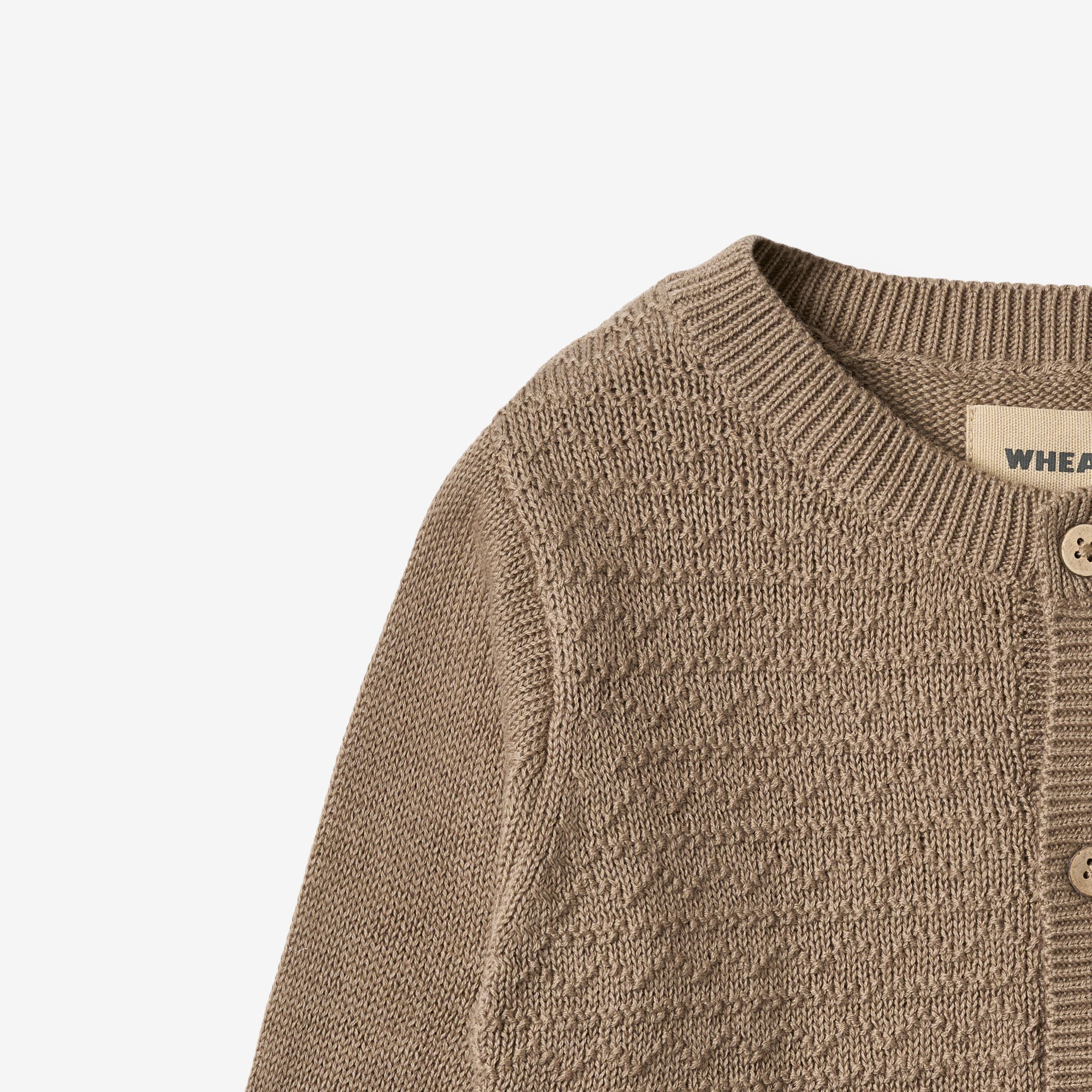 wheat-bj-rn-strickjacke-beige-stone-baby-bio image 2
