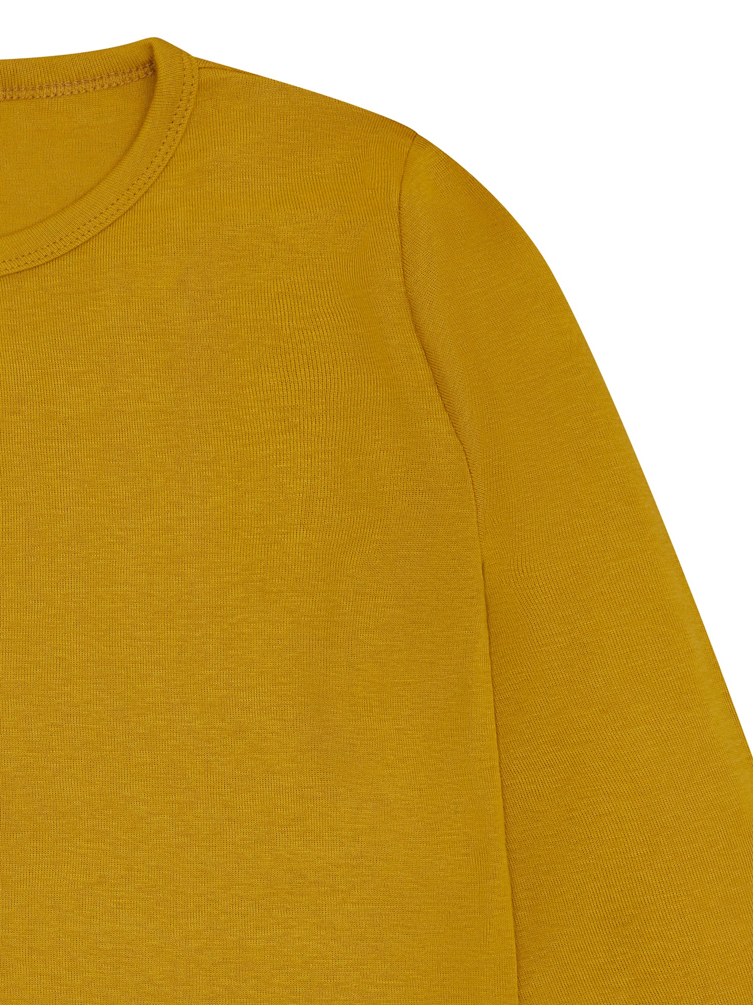 loud-proud-classics-shirt-langarm-langarmshirt-curry-134-140-bio image 3