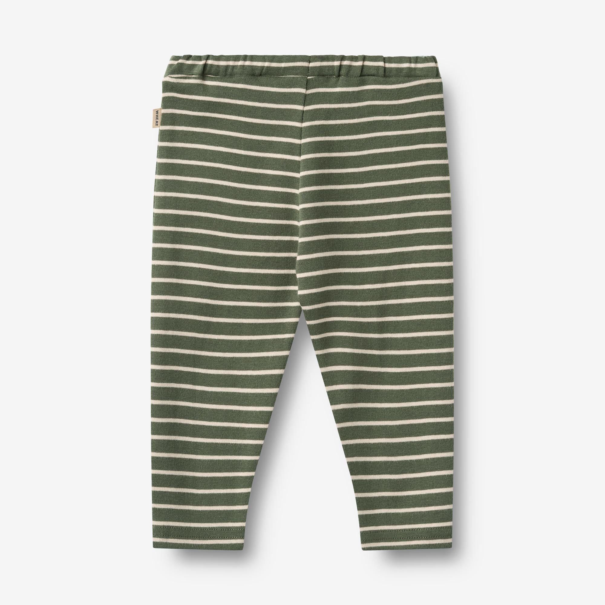 wheat-clothing-manfred-jerseyhose-dark-green-stripe-bio image 2