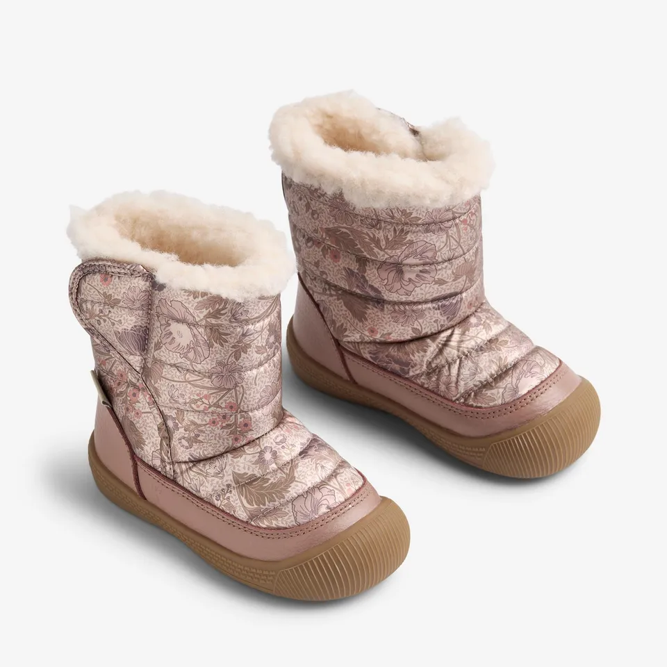 wheat-delaney-2-0-tex-winterstiefel-golden-flowers-wasserdicht image 1