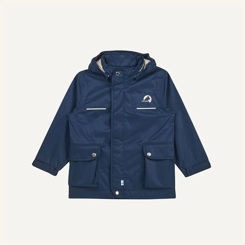 finkid-lokkimaa-kinder-outdoorparka-cinnamon-wasserdicht image 1