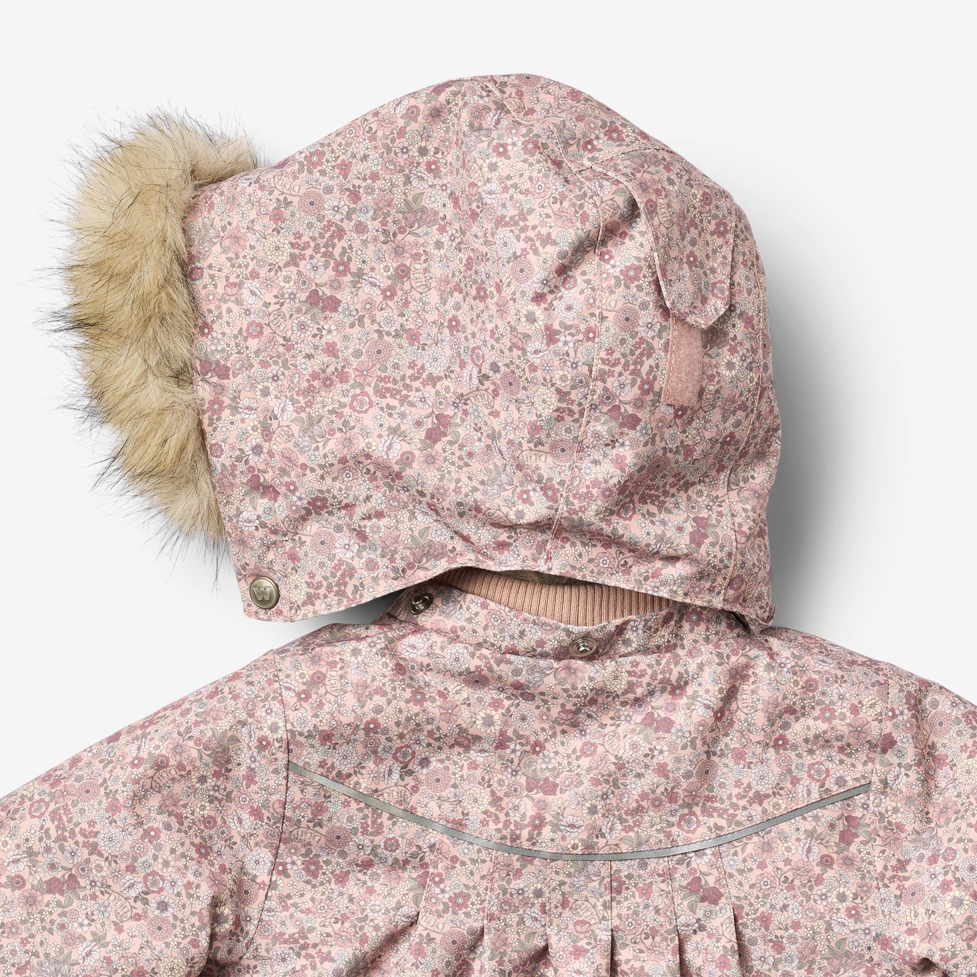 wheat-mathilde-winterjacke-rose-dust-flowers-m-dchen-wasserdicht image 2
