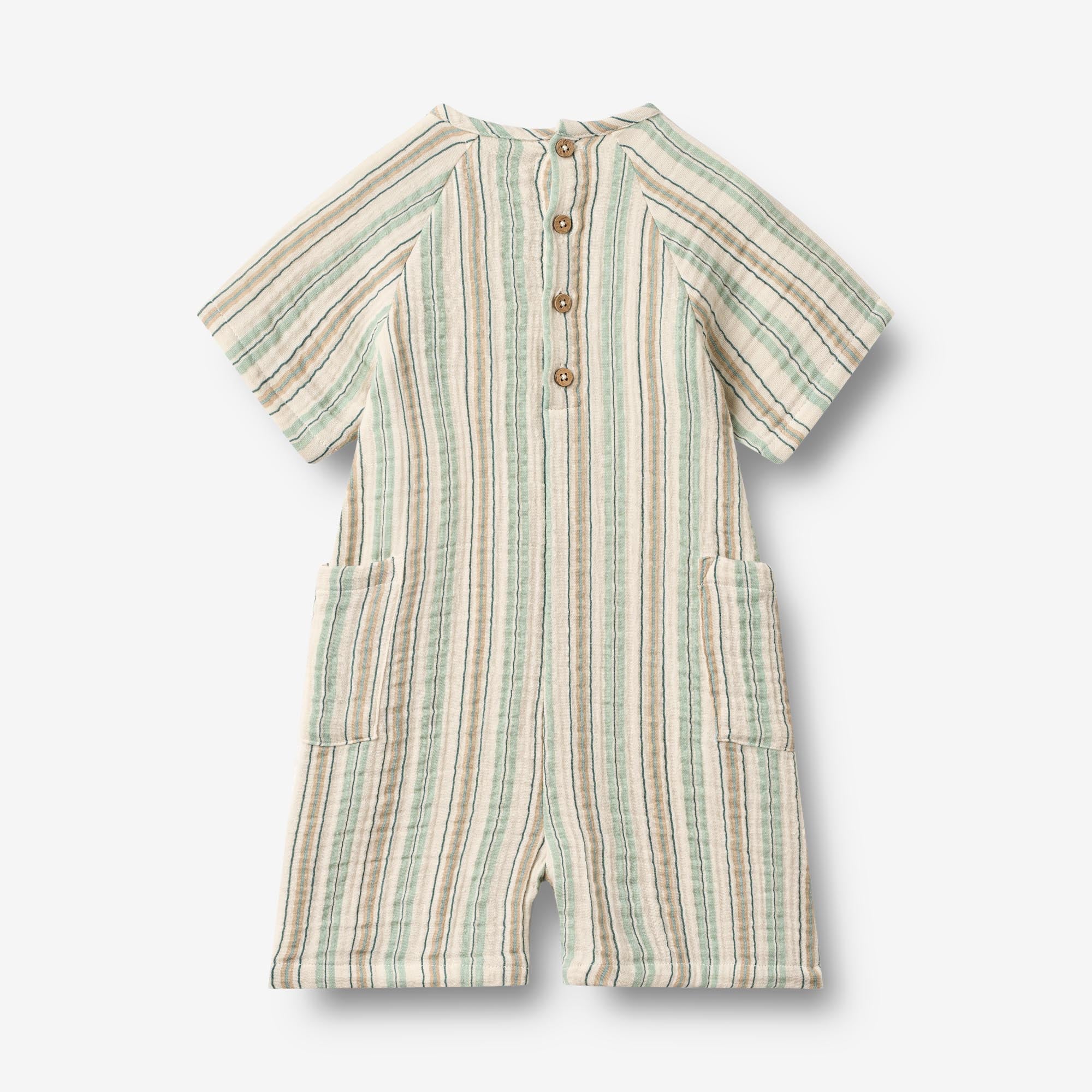 wheat-playsuit-edison-strampler-summer-stripe-bio-baby image 2