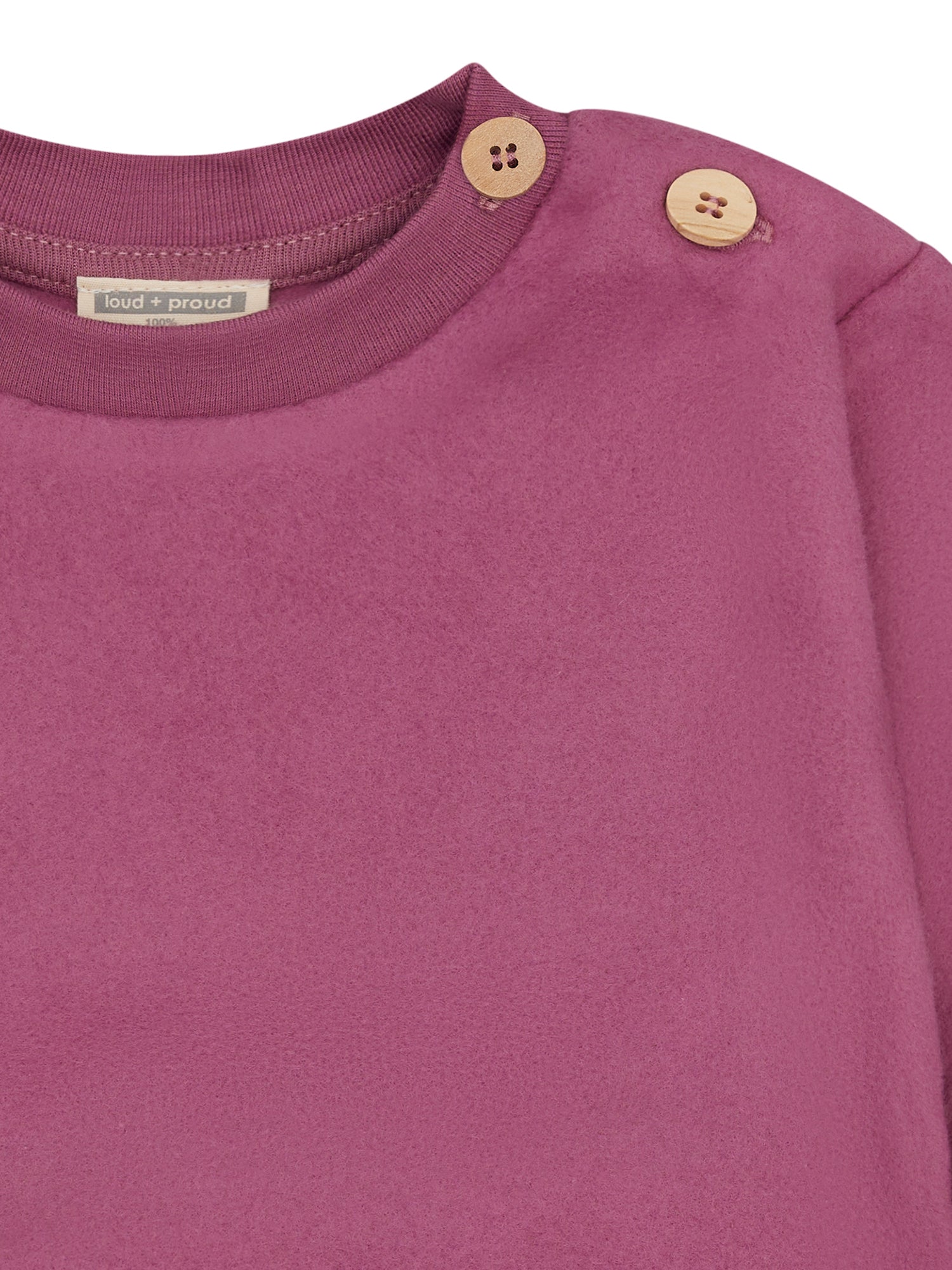 loud-proud-classics-fleece-sweatshirt-kinder-pullover-curry image 6